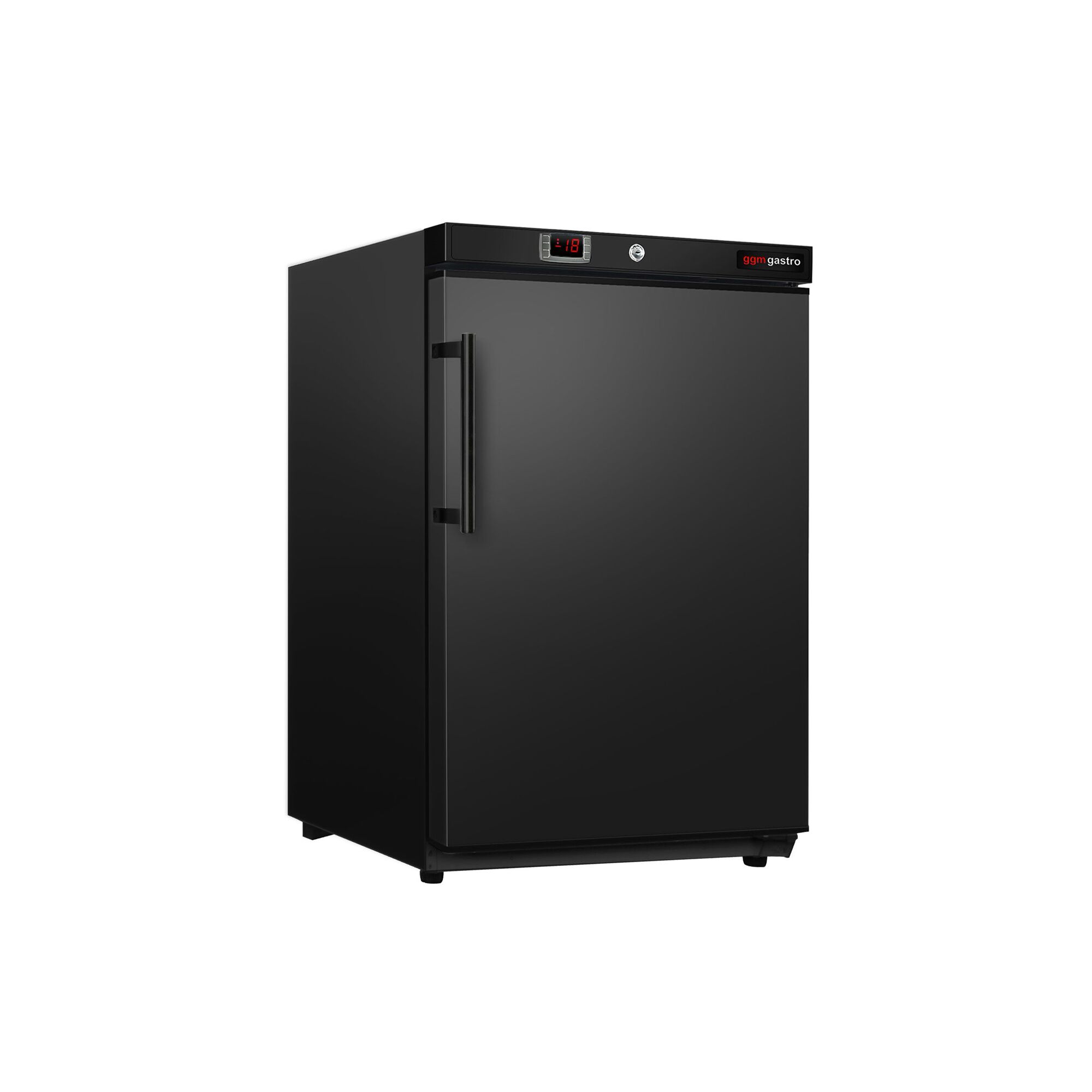 Mini congélateur de stockage ECO – 200 litres – avec 1 porte – intérieur de la porte en plastique – Noir