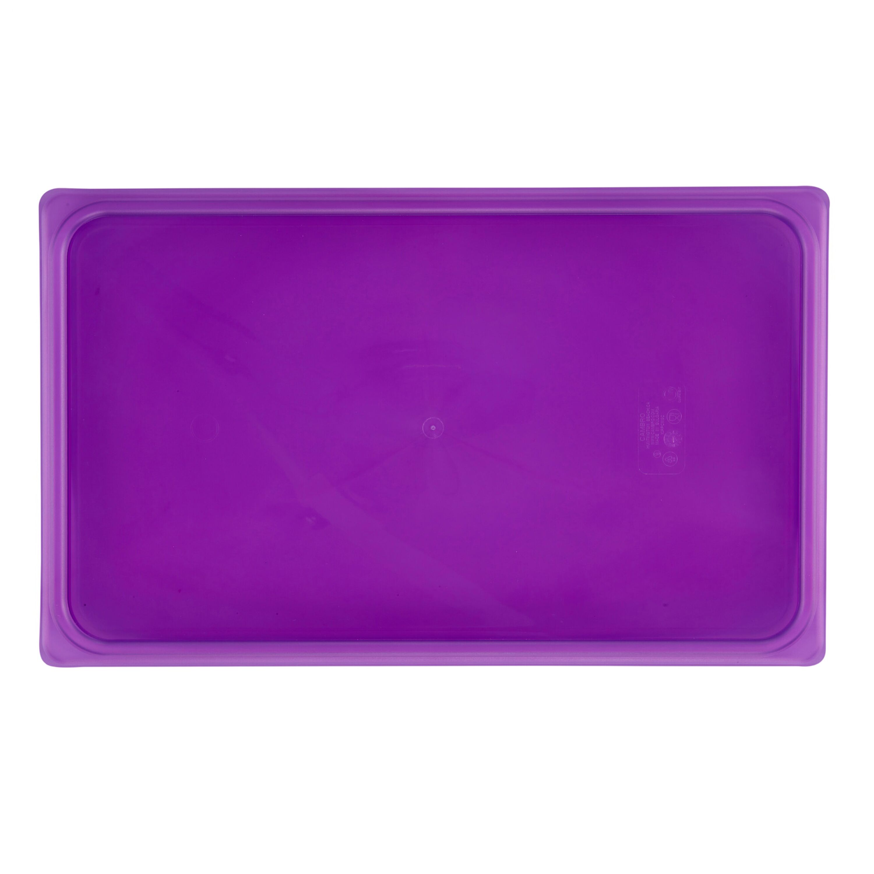 (6 sztuk) CAMBRO | SafeTrak – pokrywki z polipropylenu GN 1/1 – fioletowe