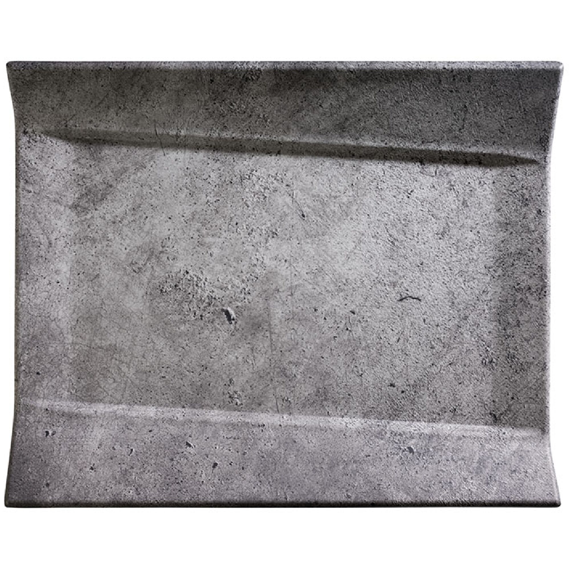 (6 pièces) Plateau GN 1/2 – ELEMENT – Mélamine – Hauteur : 35 mm – Gris