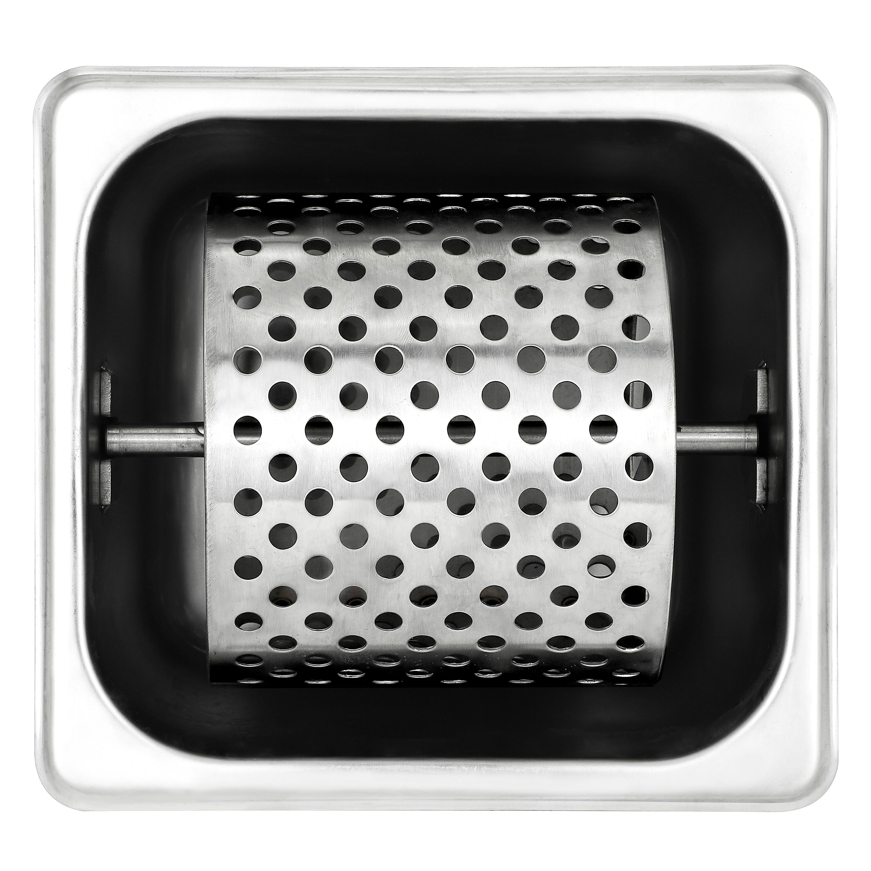 Rouleau à beurre Professionnel - Acier inoxydable - GN 1/6 - Profondeur 100mm