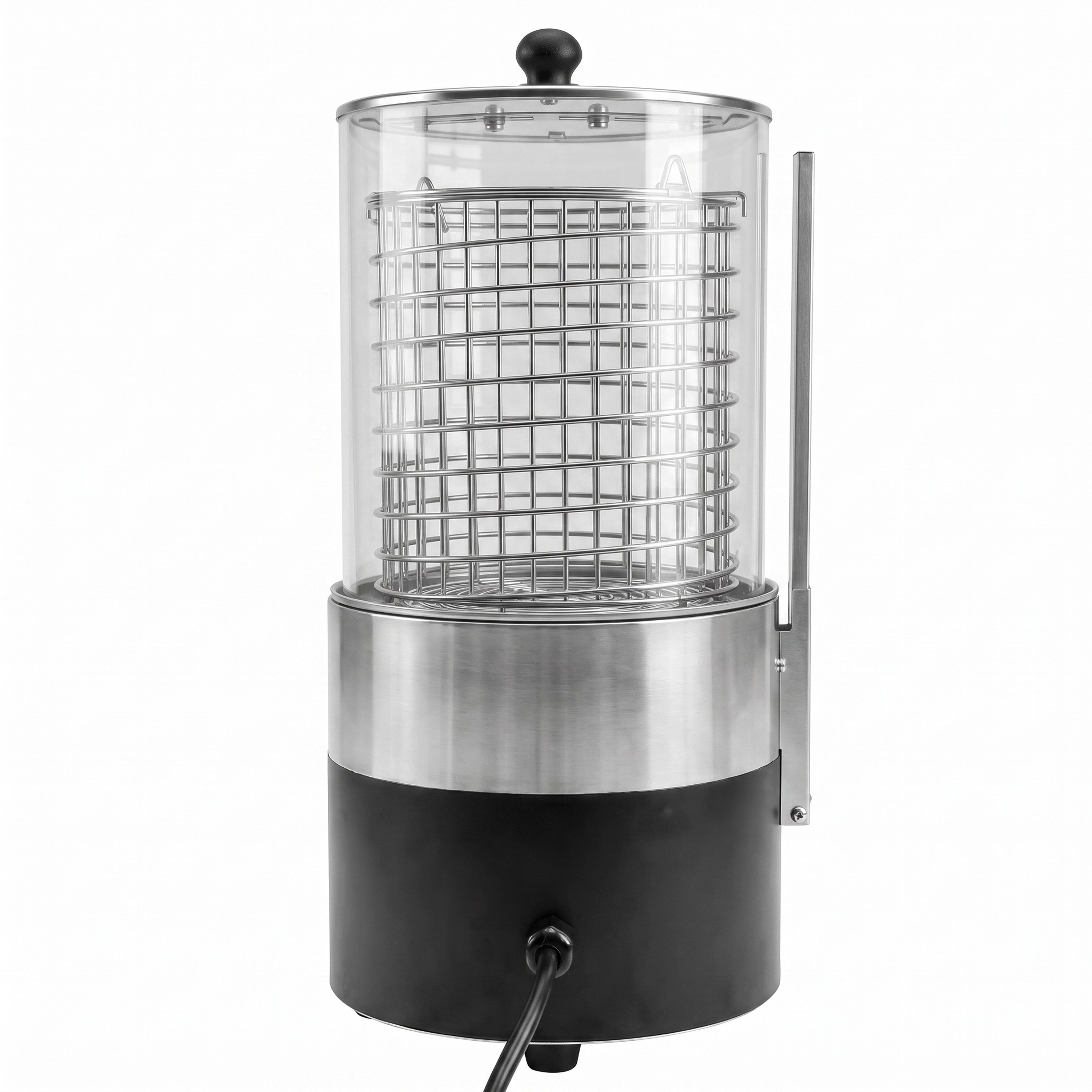 Commercial Hot Dog Steamer & Bun Warmer – 355 W – 3 Temperature Levels
