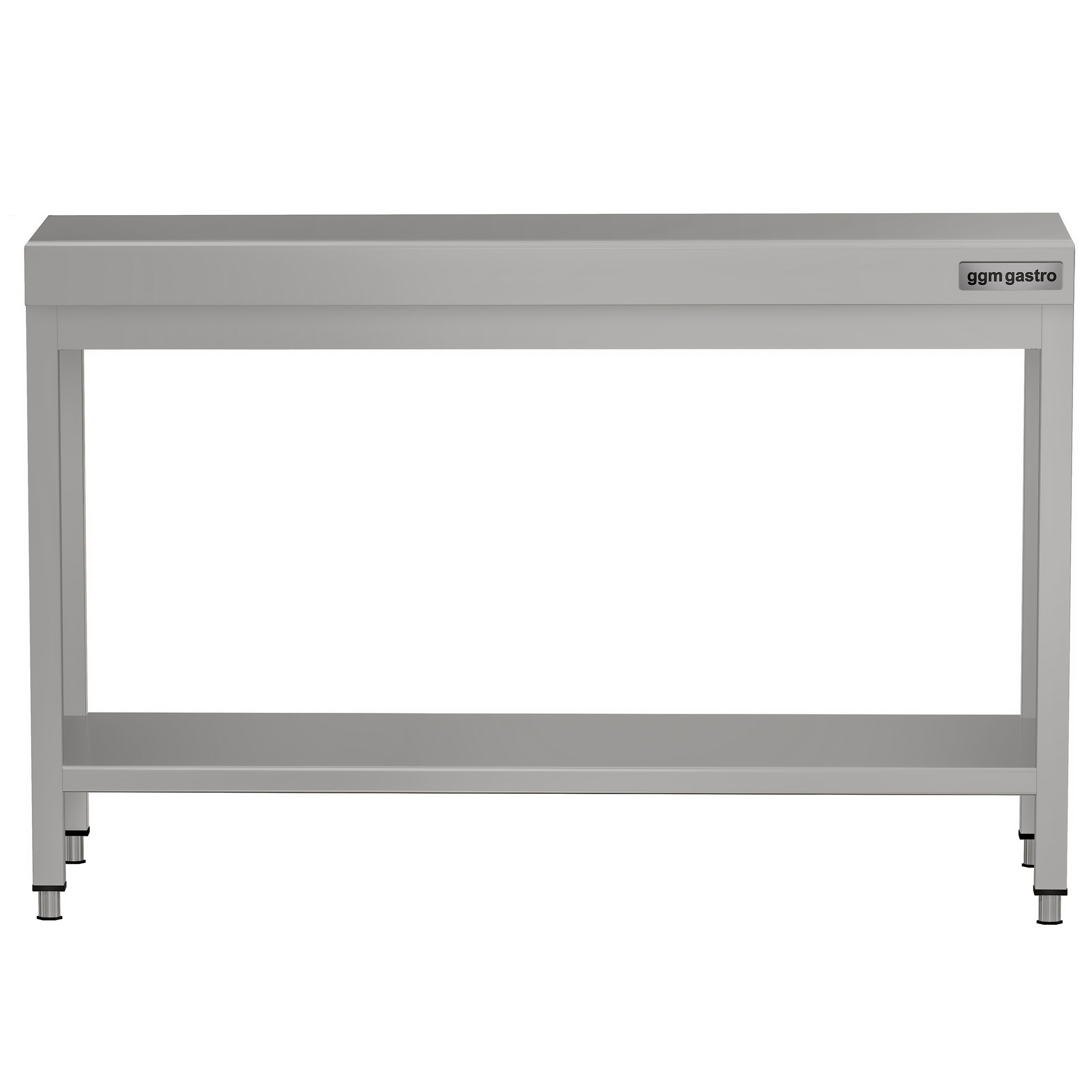 Table de travail en inox ECO – 1200 × 600 mm – avec tablette inférieure
