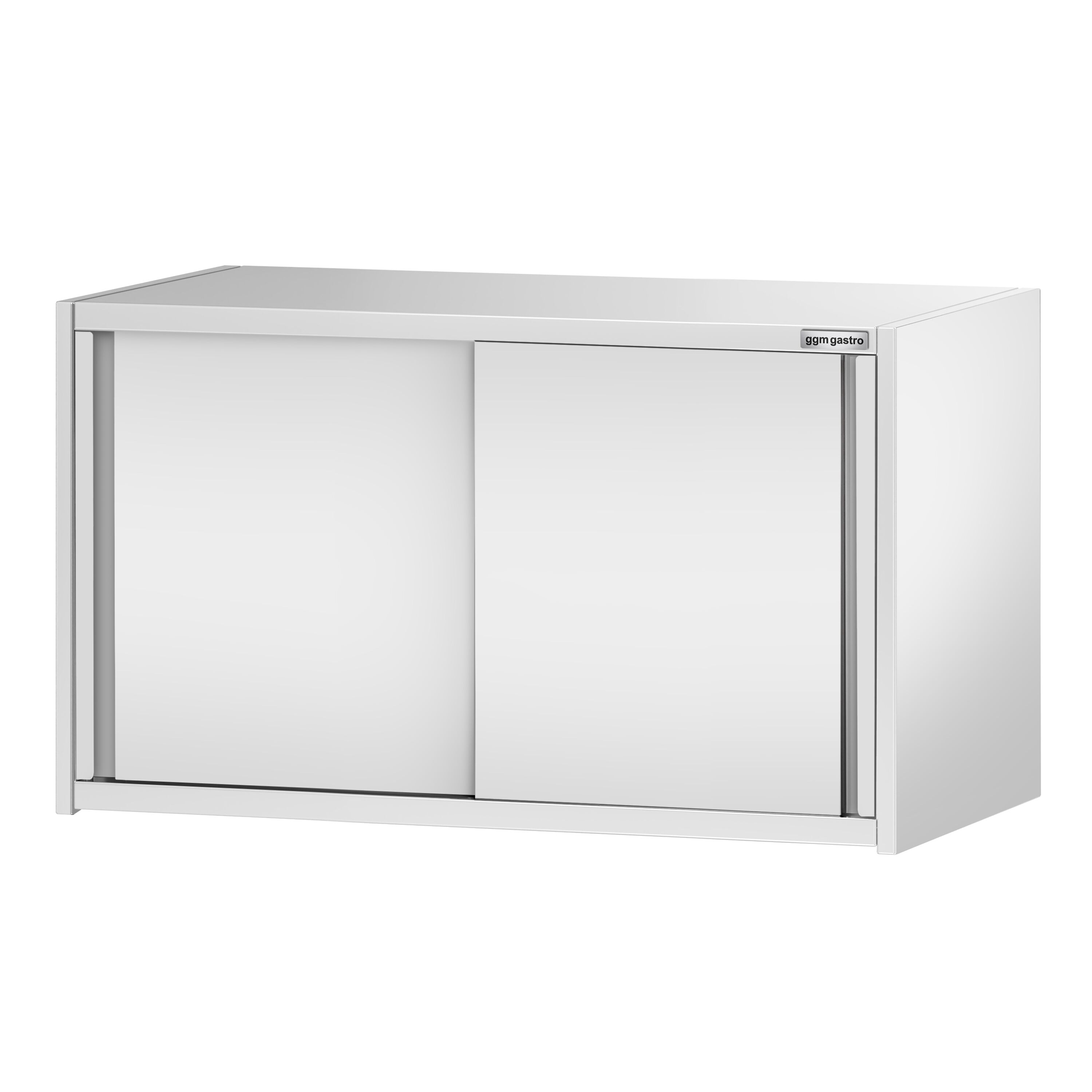 Armoire murale en acier inoxydable PREMIUM - 1000x400mm - avec portes coulissantes - 650mm de haut