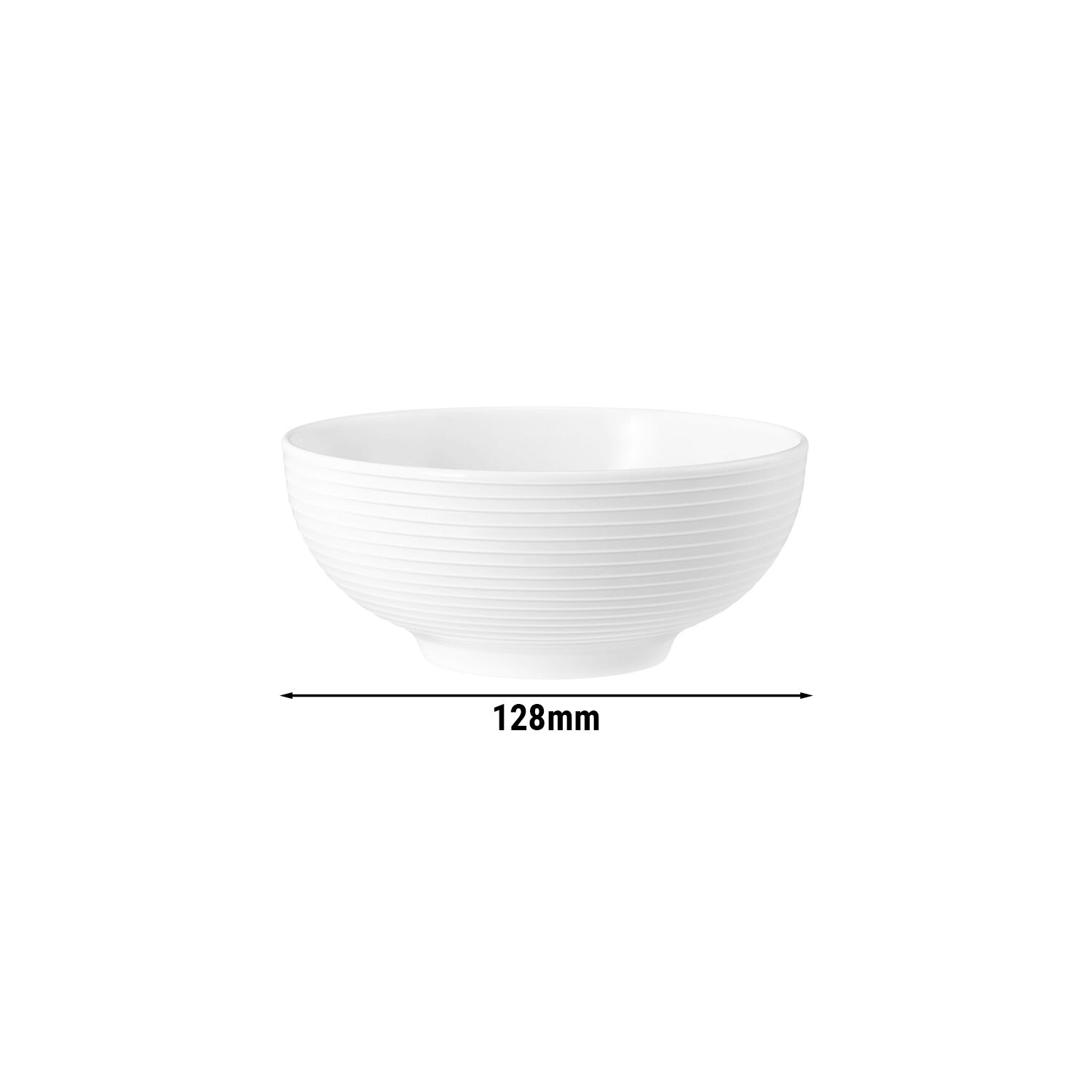(4 pièces) SELTMANN WEIDEN | Bol - Ø 130 mm - Blanc