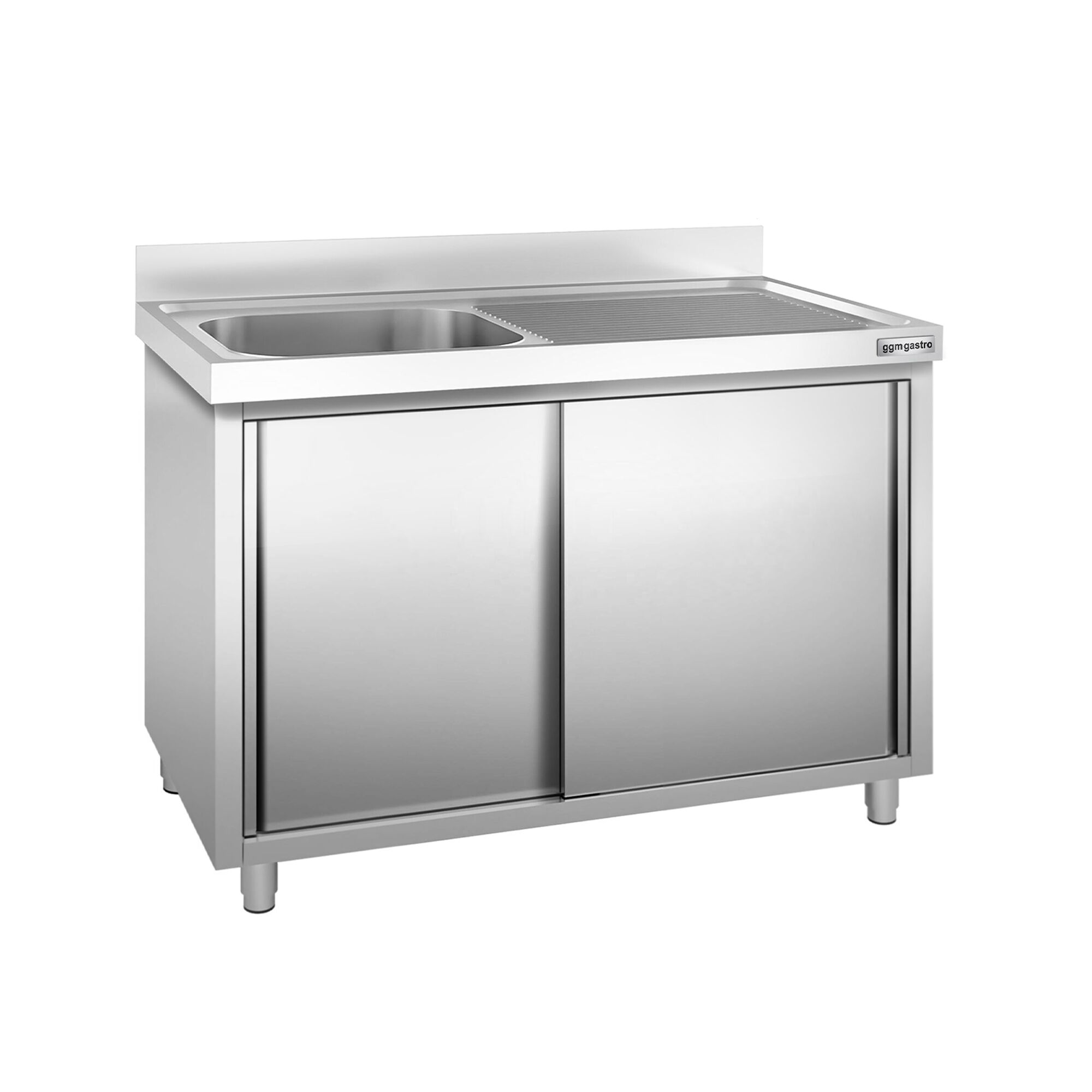 Meuble plonge PREMIUM - 1400x700mm - avec 1 bac à gauche
