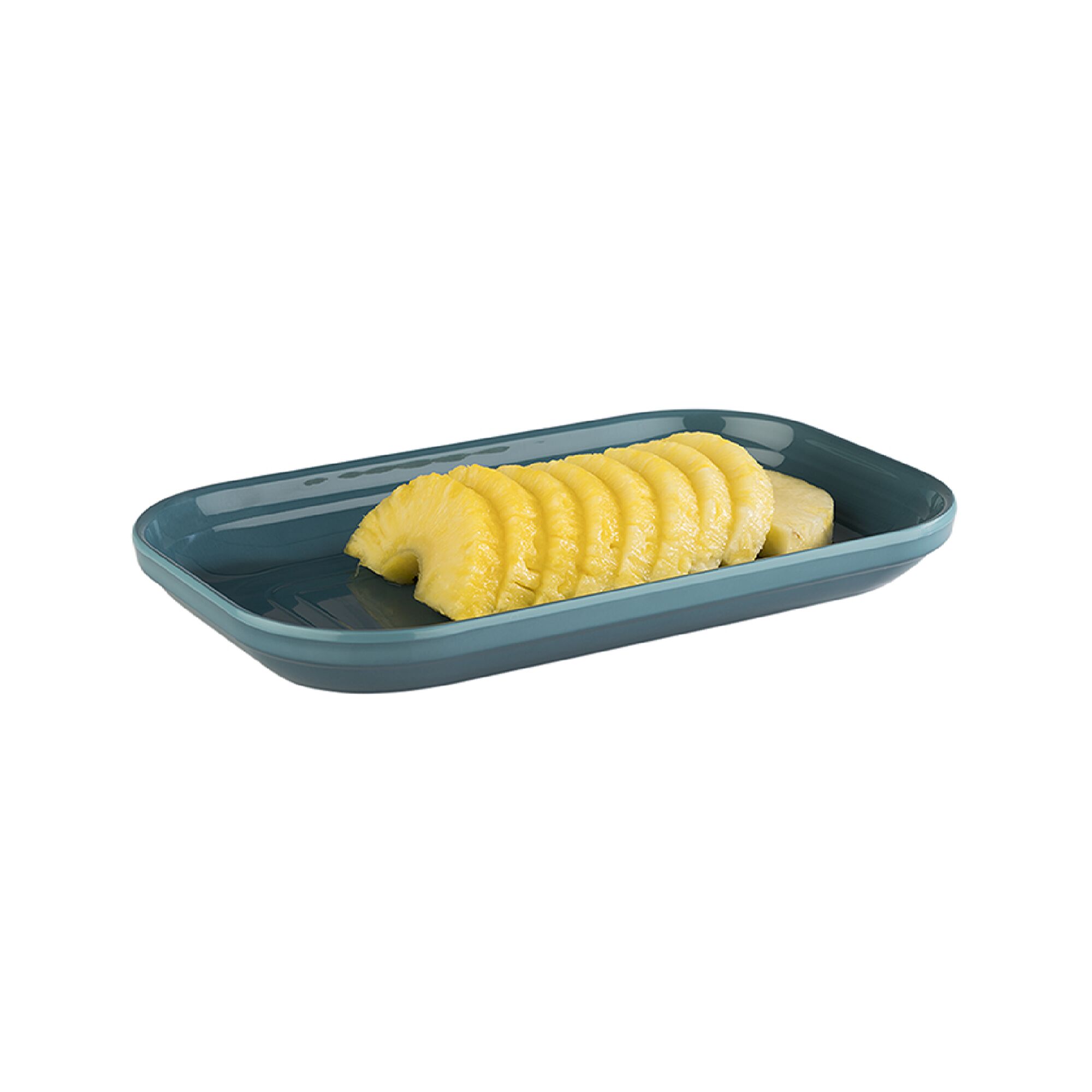 (6 pièces) Plateau GN 1/4 – EMMA – Mélamine – Hauteur : 30 mm – Bleu