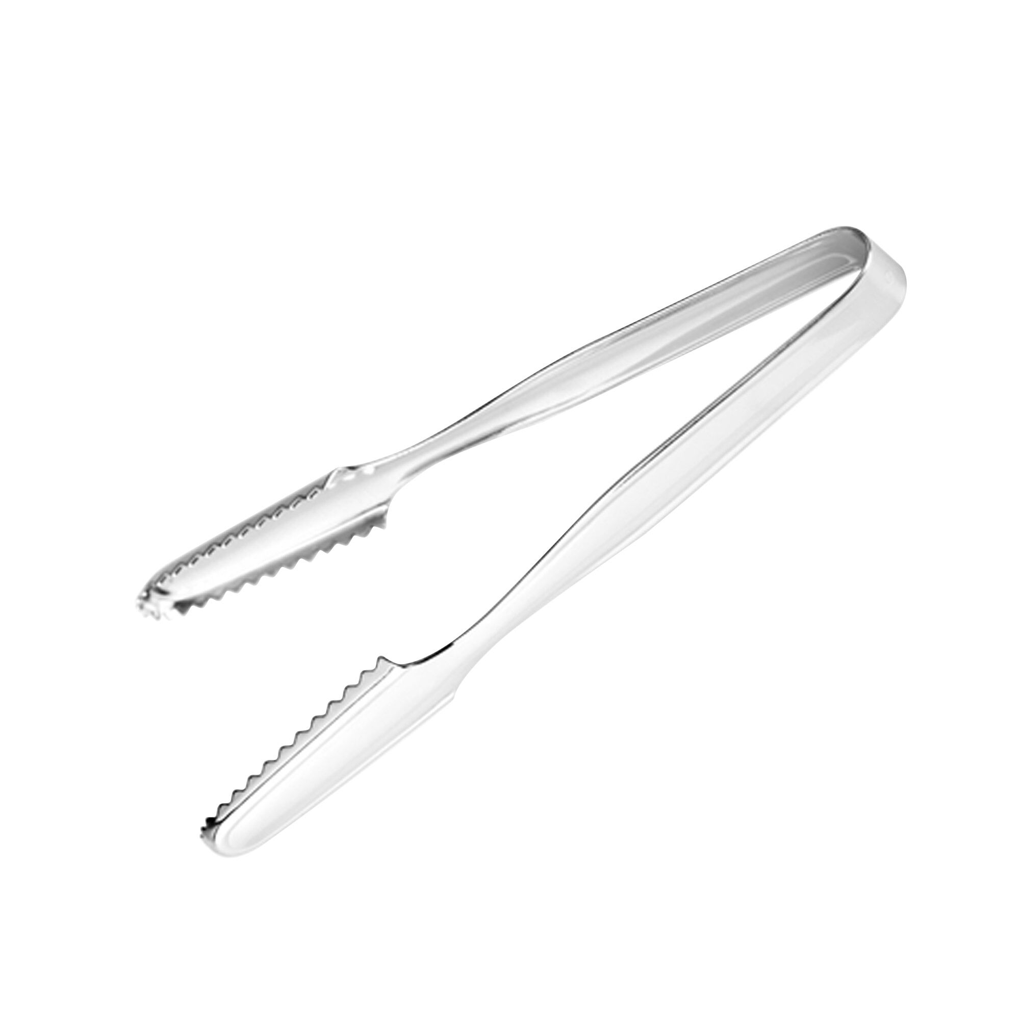 (4 pcs) Pince à glaçons - Embouts dentelés - Longueur : 160mm - Acier inoxydable