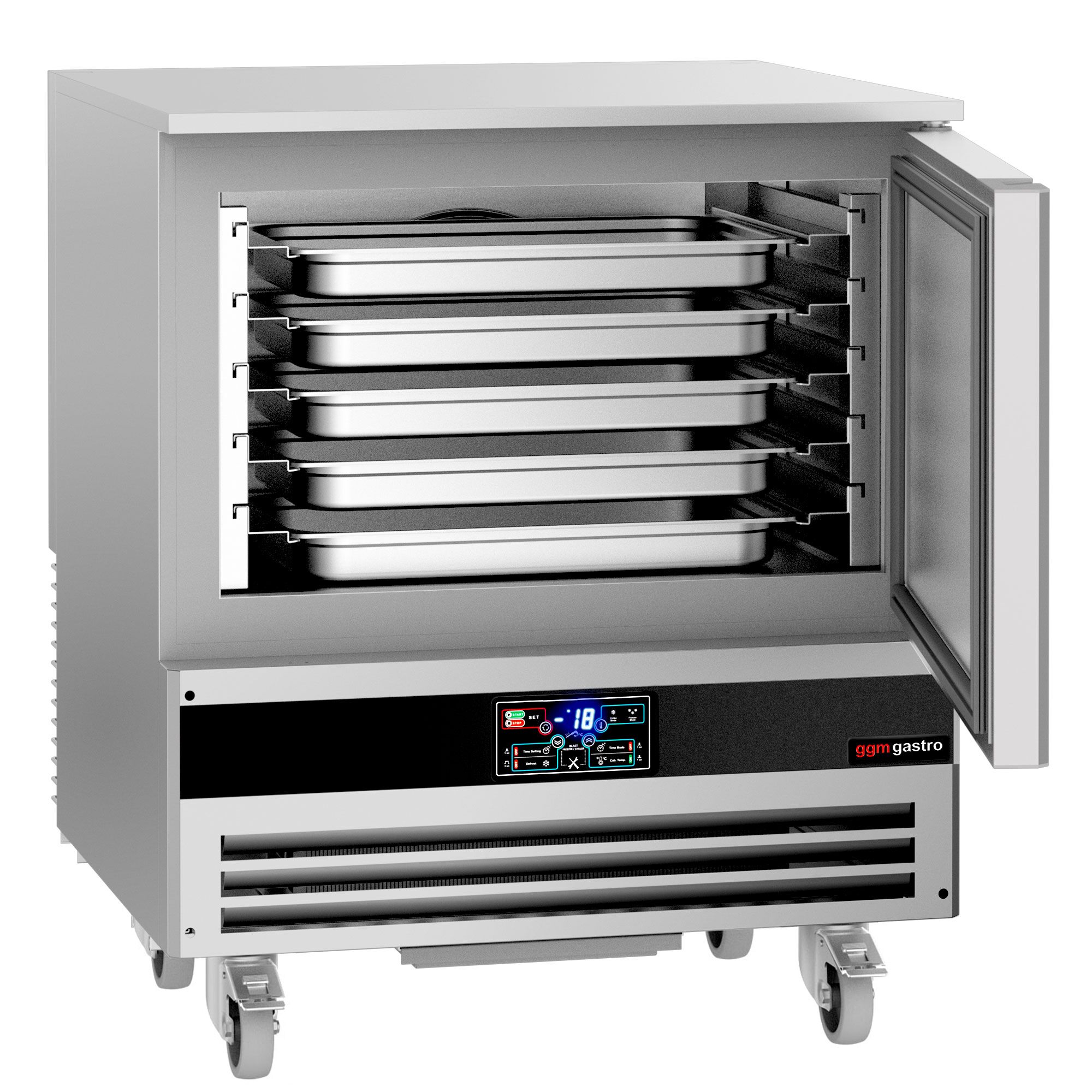 Schockfroster - 5x GN 1/1 oder EN 600x400 - Für UK
