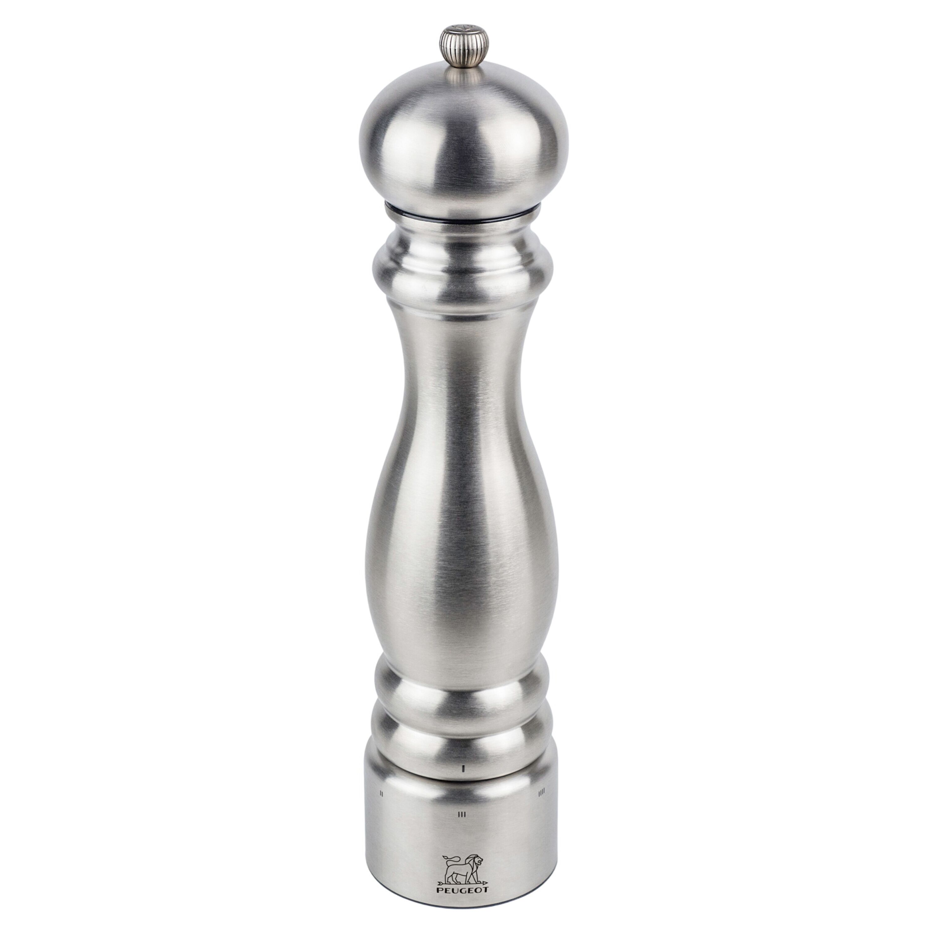 (3 pièces) PEUGEOT | PARIS CHEF – Moulin à poivre – u’Select – Inox – Hauteur : 300 mm