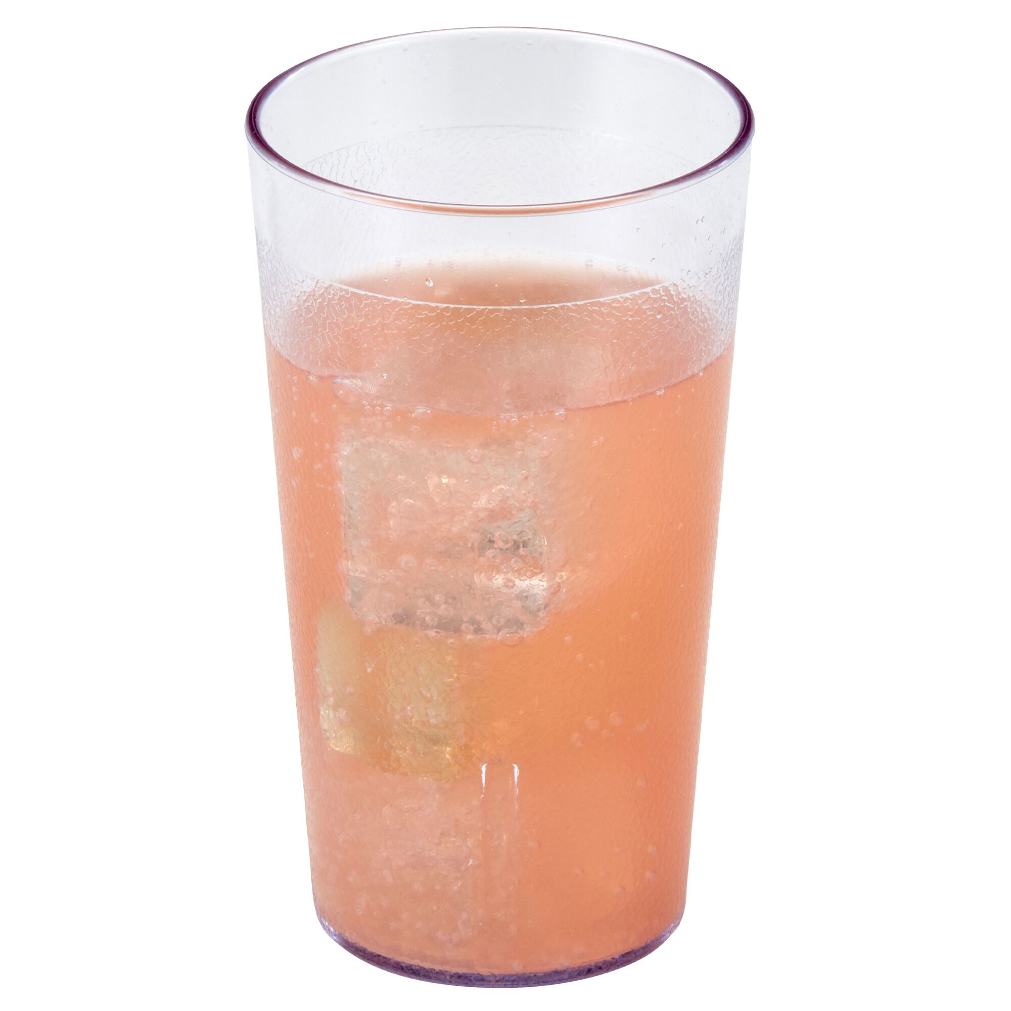 (72 Stück) CAMBRO | Colorware - Trinkbecher - 373ml - texturierte Oberfläche - Transparent