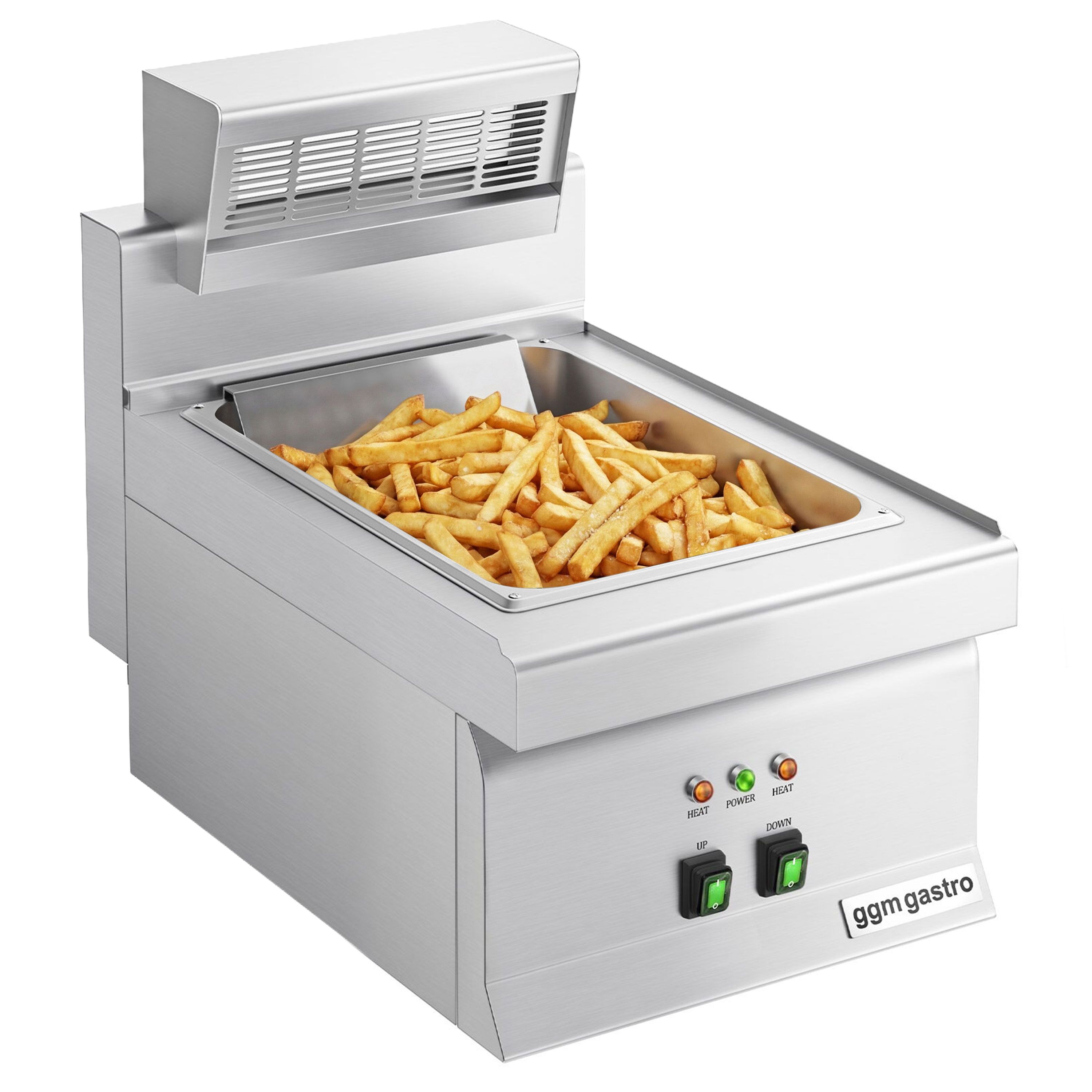 Elektrische Friteswarmer - 1,17kW - 1x GN 1/2 - tafelmodel