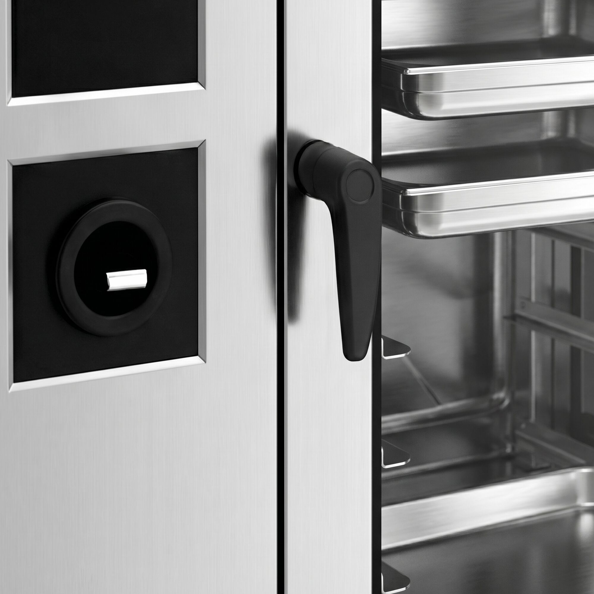 Commercial Gas Combi Oven – Touch Control – 20 × GN 1/1 – with Automatic Cleaning System, Core Temperature Probe, Boiler, Rack