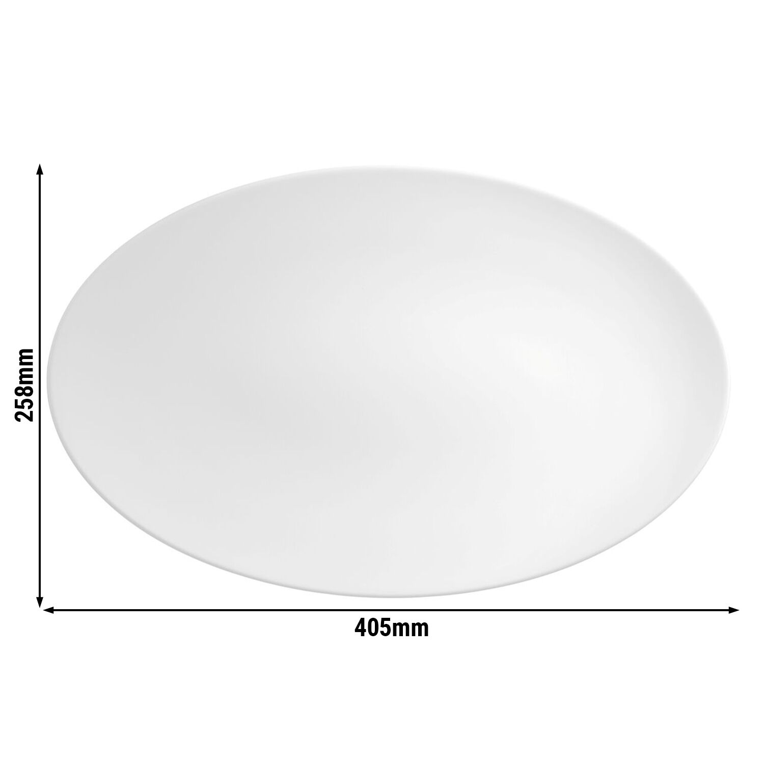(2 st) Seltmann Weiden - Kaffetallrik - 40 x 25,5 cm