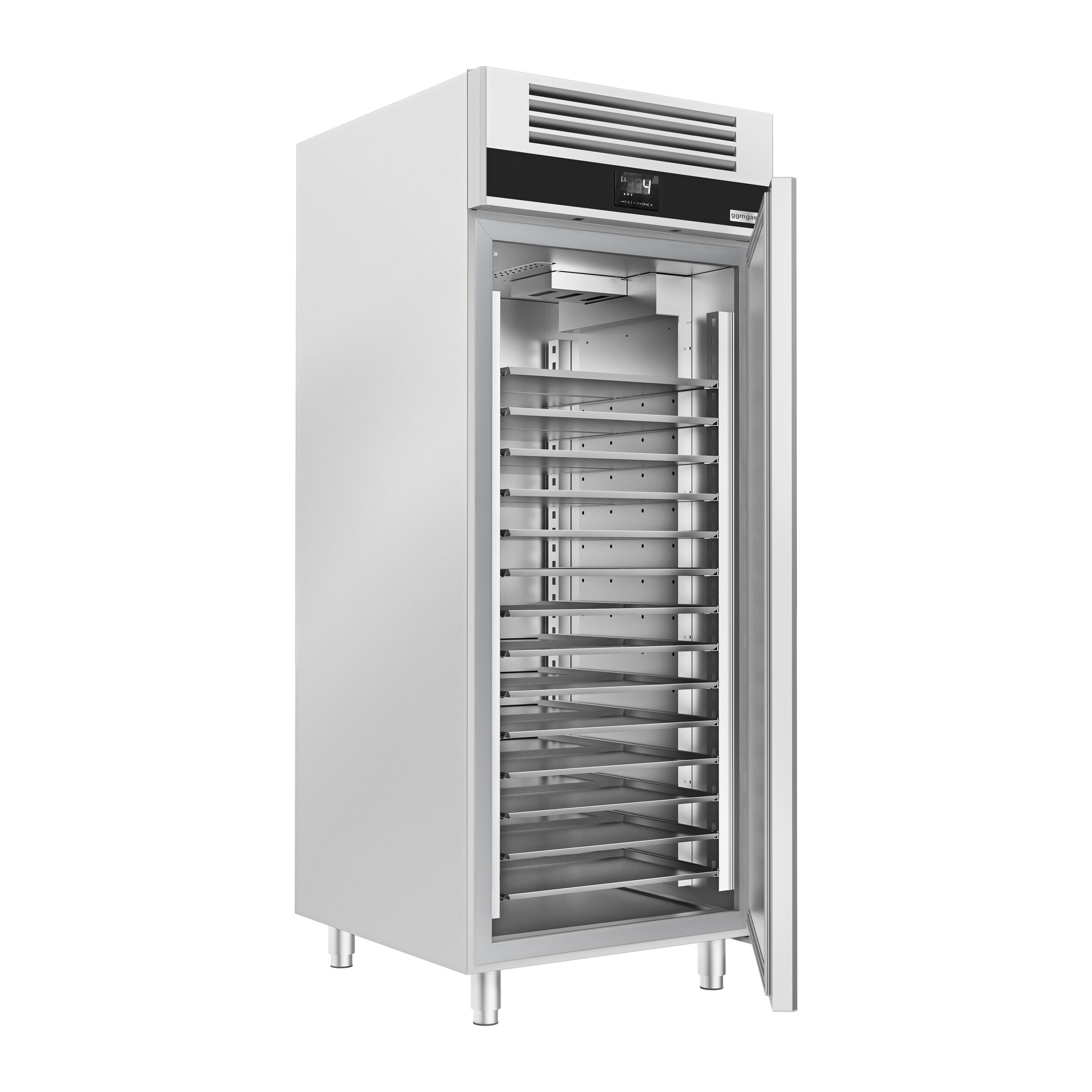Bakery Fridge Stainless steel PREMIUM - EN 600x400mm - 850L - with 1 door