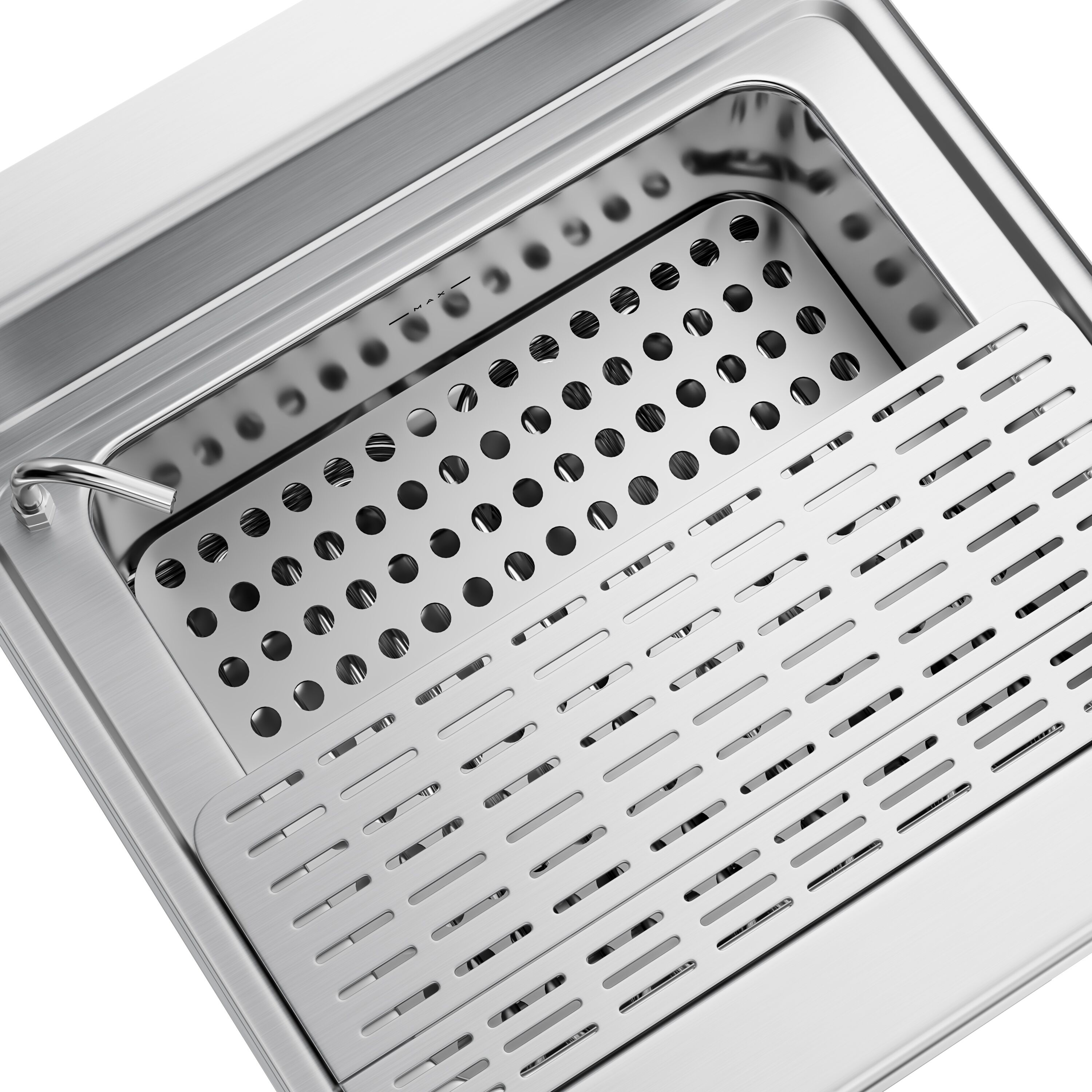 Cuiseur à pâtes électrique avec robinet – 28 L – 9 kW