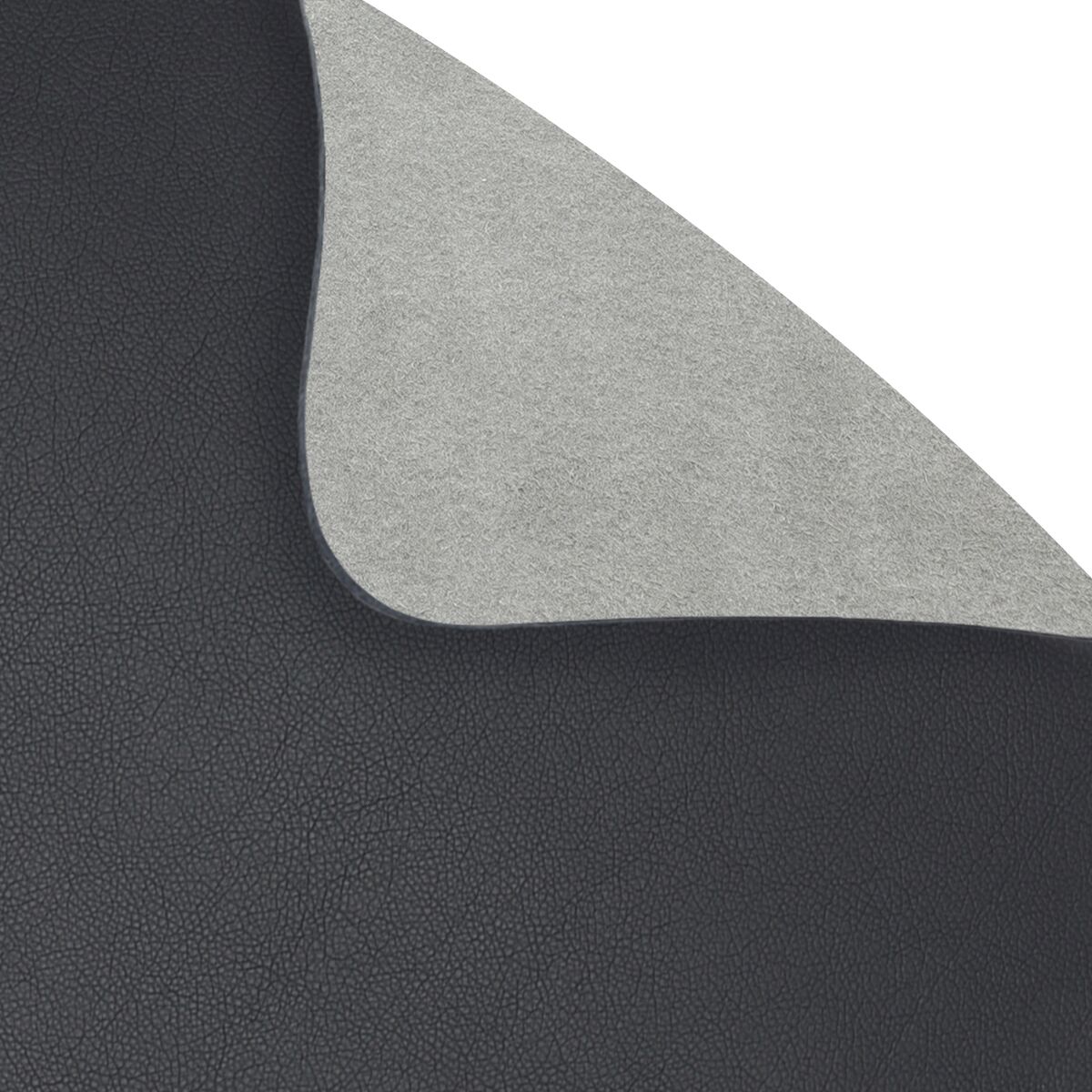 (12 pcs) Set de table simili cuir James - Réutilisable - 33x46cm - Anthracite