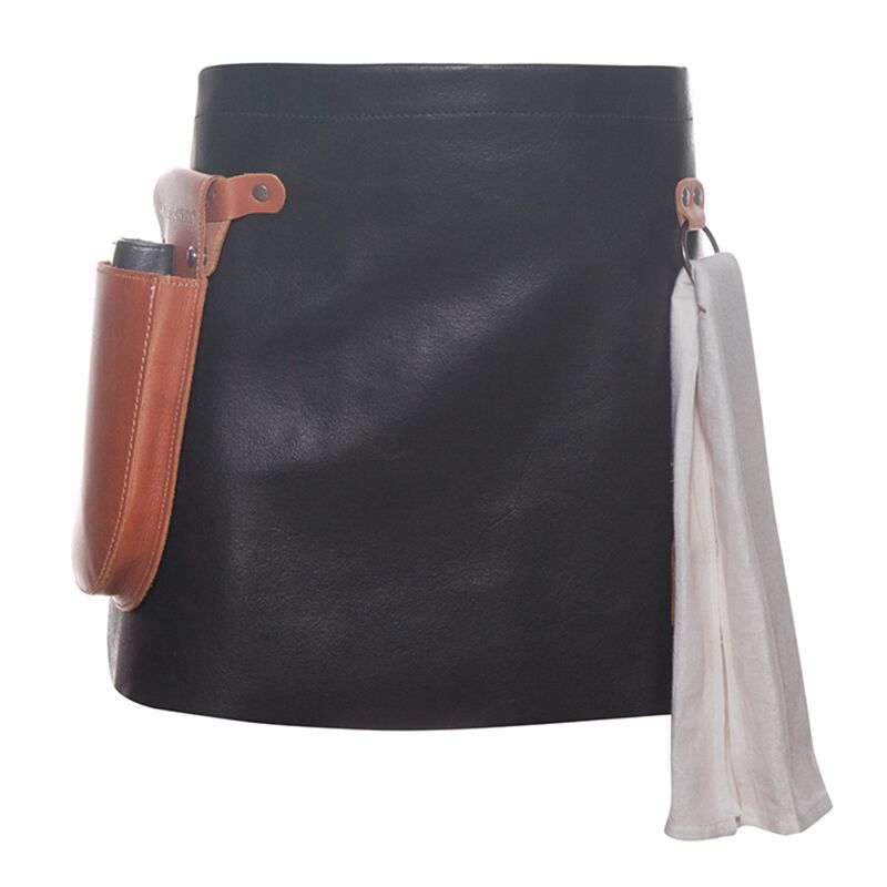 KARLOWSKY | Tablier en cuir - Noir