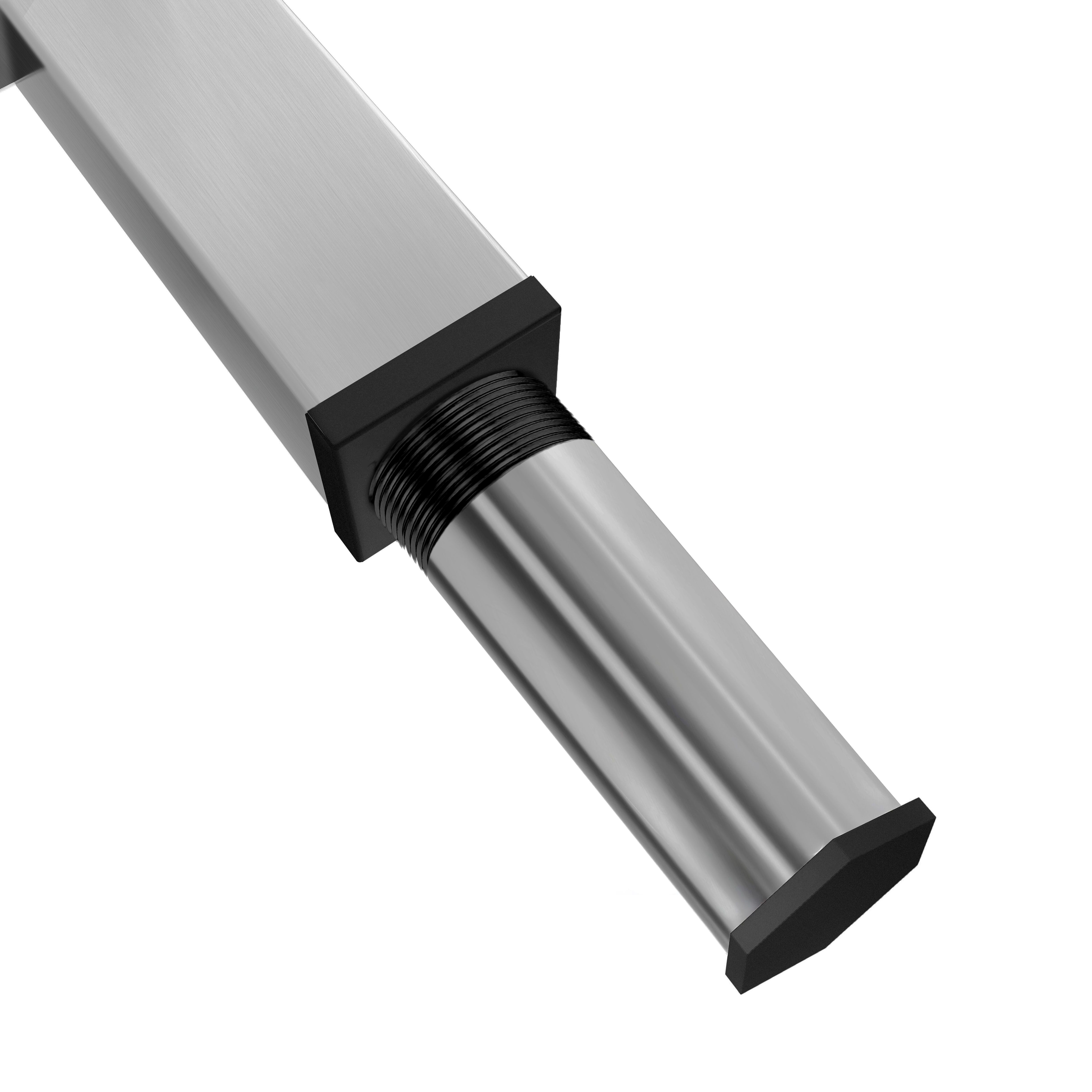 Table de travail en inox ECO – 600 × 700 mm – avec tablette inférieure