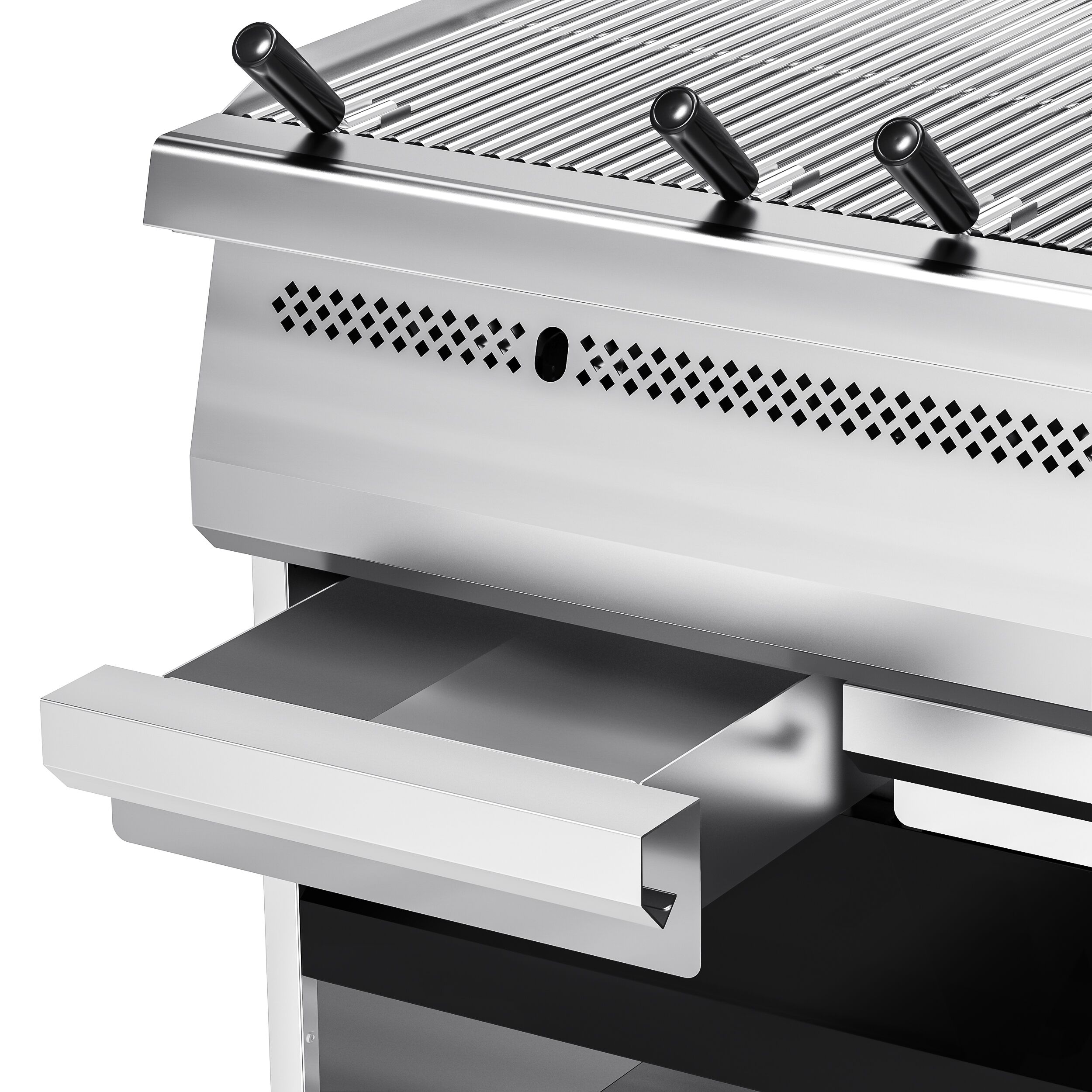 Gas Wassergrill - 33 kW - Standgerät - 700 Tief