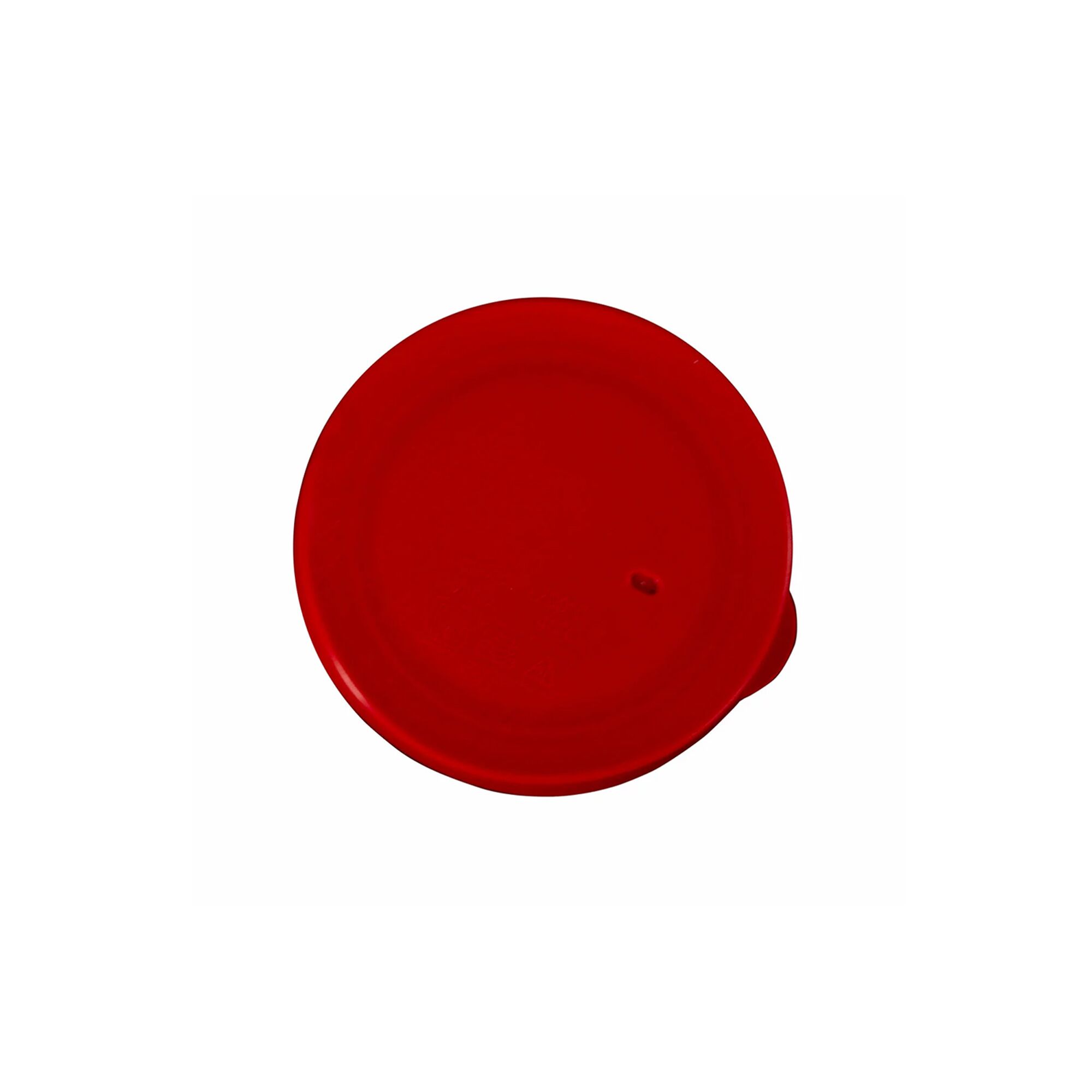 (100 pièces) THERMO FUTURE BOX | Couvercle en silicone pour bol d’accompagnement - 300 ml - Rond - Rouge