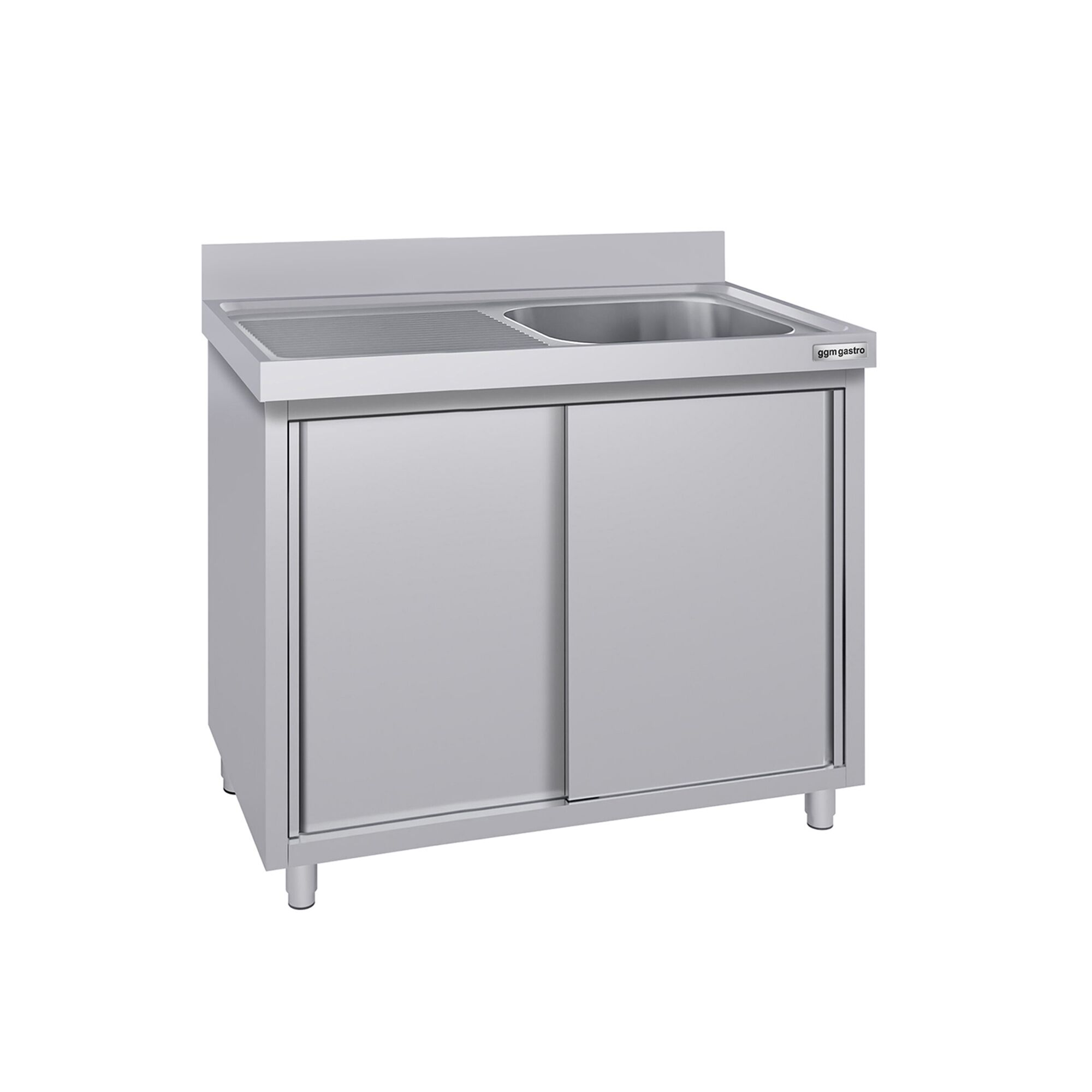 Meuble évier ECO - 1200 x 600 mm - avec 1 bac à droite
