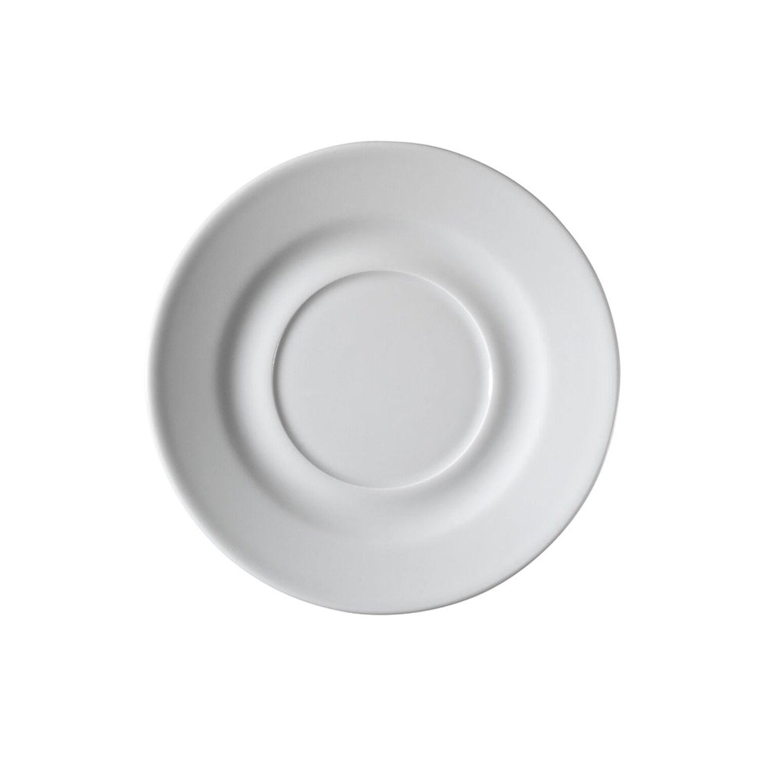 (24 pcs) PERA - Soucoupe à café - Ø110mm - Blanc