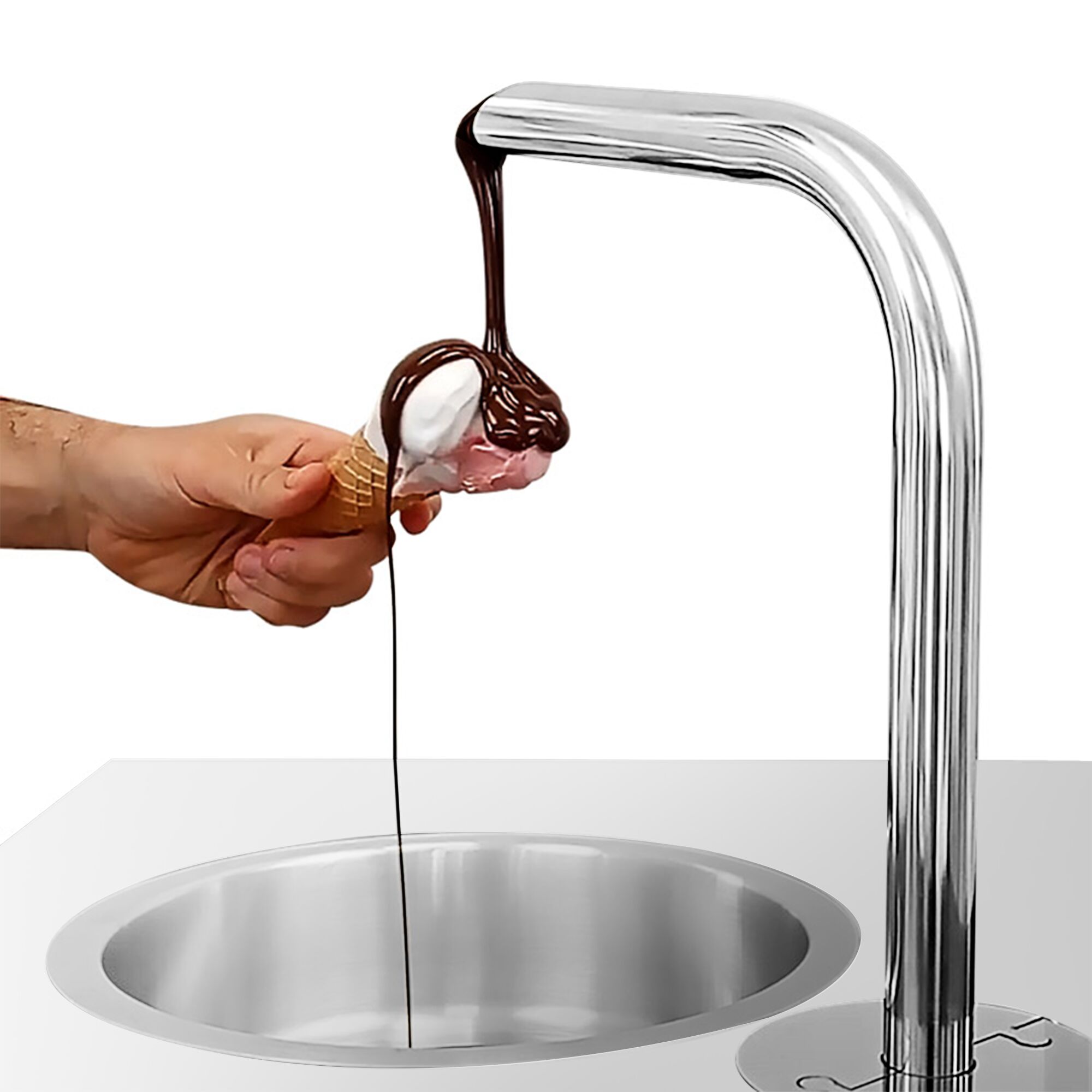 Distributeur de chocolat chaud professionnel - 5kg - 0,95kW - avec 1 robinet de service
