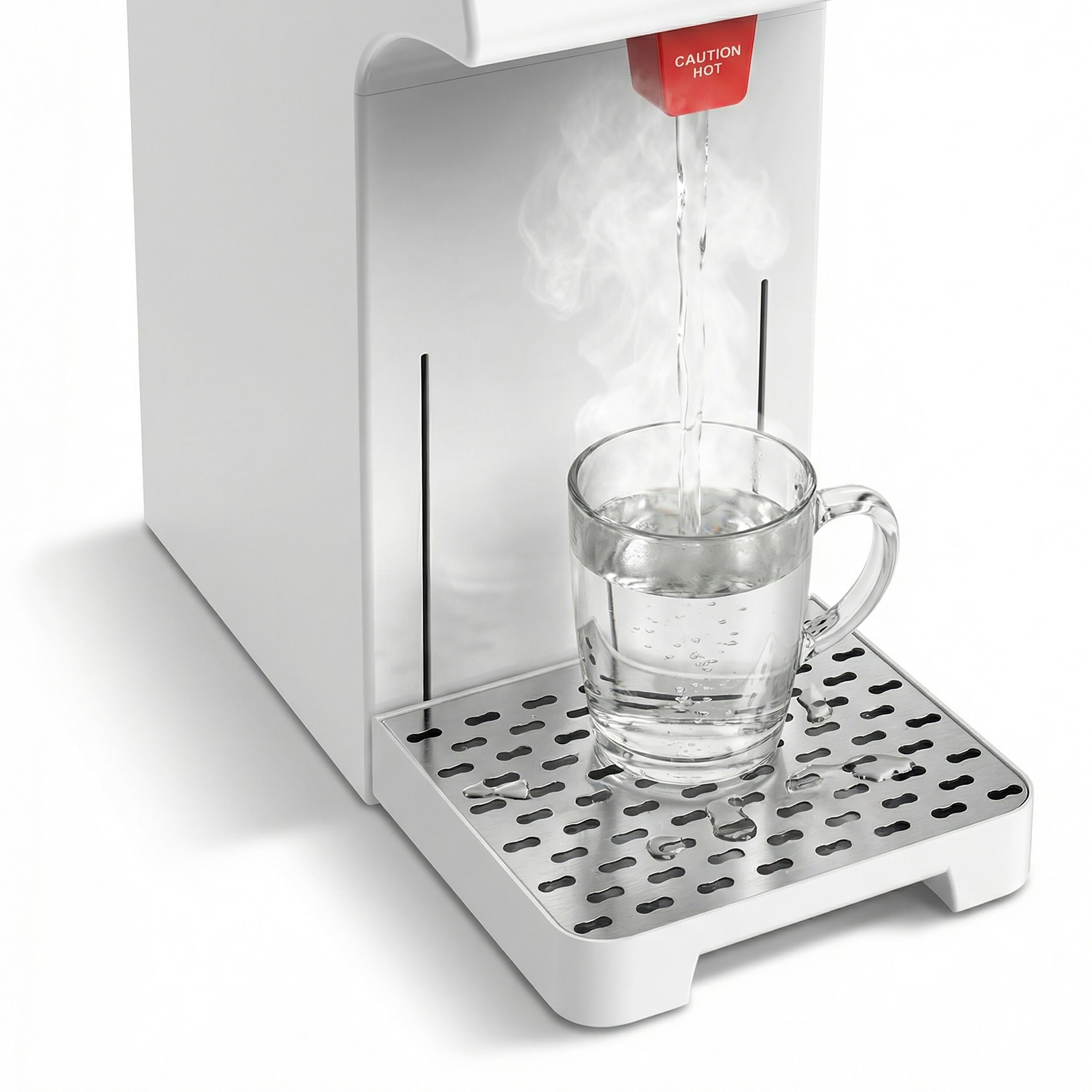 Distributeur de boissons chaudes - Numérique - 6,5L - 1,5kW - Blanc