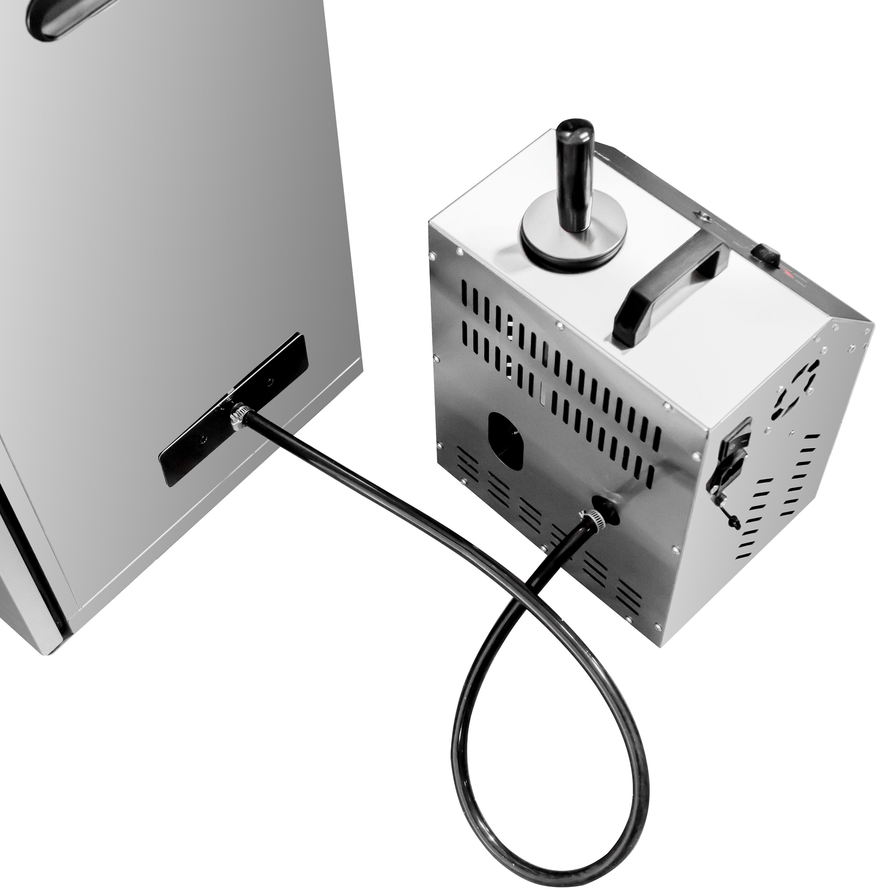 Compact Fumoir électrique professionnel - Commande électronique - 280x230mm - fumage à chaud et à froid