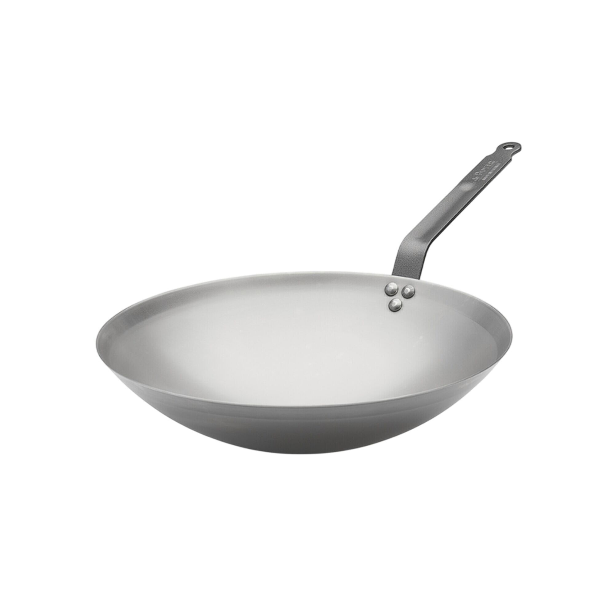 (3 pieces) DE BUYER | CARBONE PLUS - Wok pan - Ø 200mm