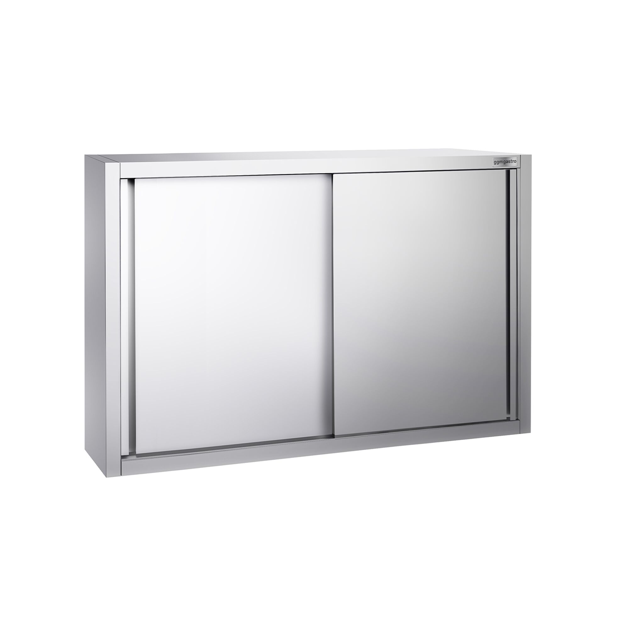 PREMIUM zidna ormarić od nehrđajućeg čelika – 1200 x 400 mm – s kliznim vratima – visina 1000 mm