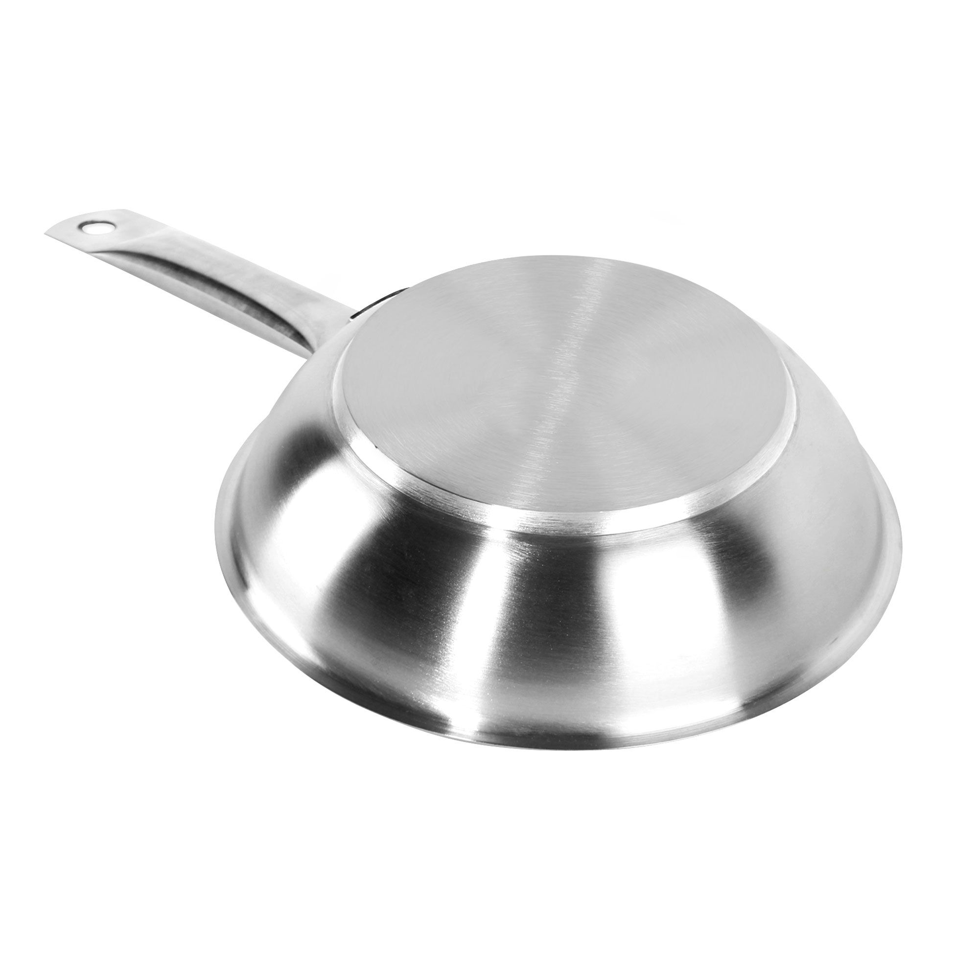 Sauteuse Conique - Acier Inoxydable - 1,9L - Ø 200mm - Hauteur: 70mm - Compatible induction