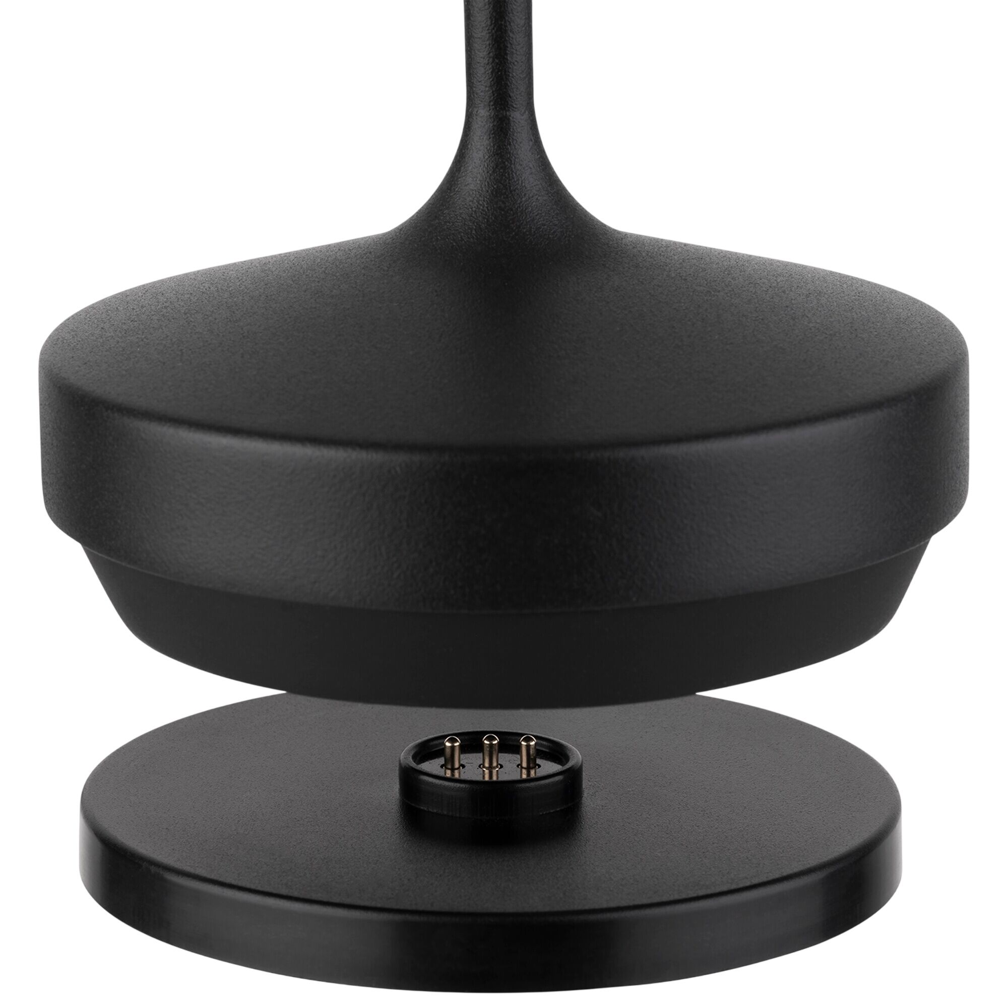 (4 pièces) Lampe de table – NISSRIN – dimmable en 3 niveaux – Ø 80 mm – Noir