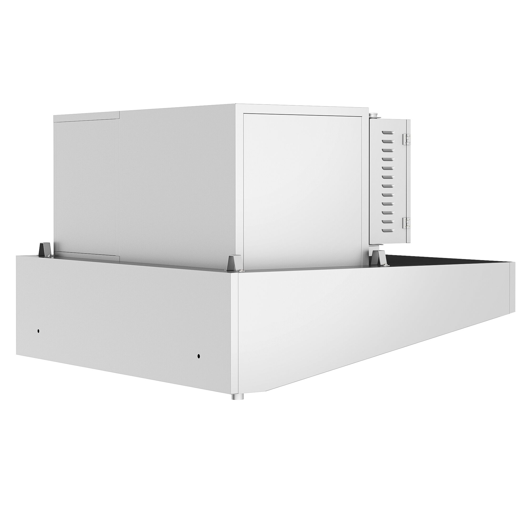 Hotte aspirante hybride - 1600 mm - efficacité de purification de l’air de 98 % - avec Smart Touch - LED