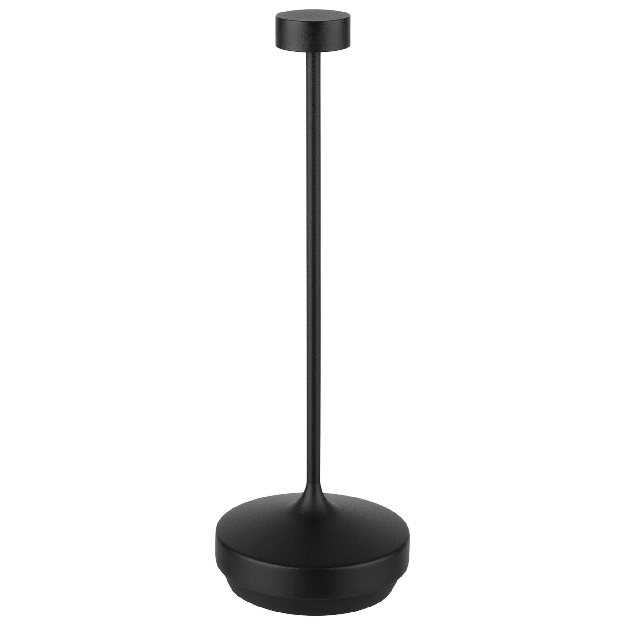 (4 pièces) Lampe de table – NISSRIN – dimmable en 3 niveaux – Ø 80 mm – Noir
