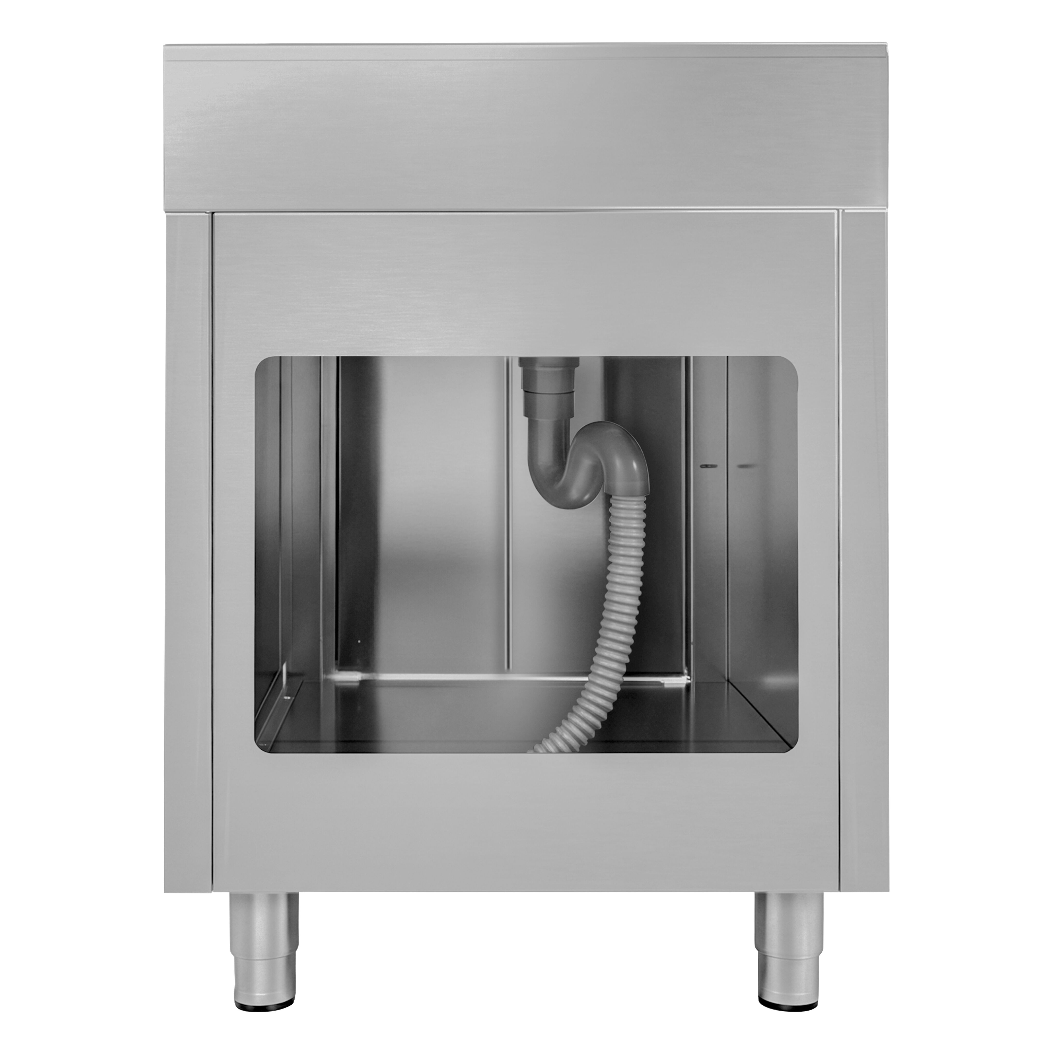 Meuble plonge ECO - 800 x 600 mm - avec 1 bac