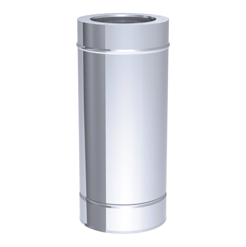 Tube lisse en inox – Longueur : 500 mm – Ø 200 mm