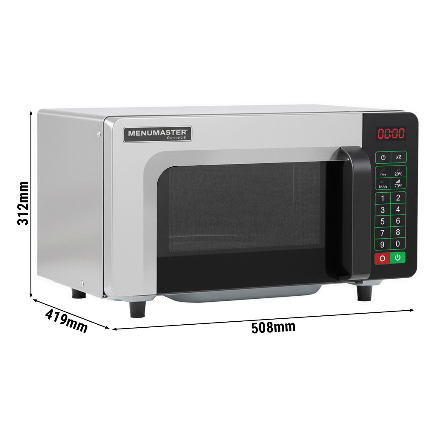 Micro-ondes – 26 litres – 1 kW – Numérique