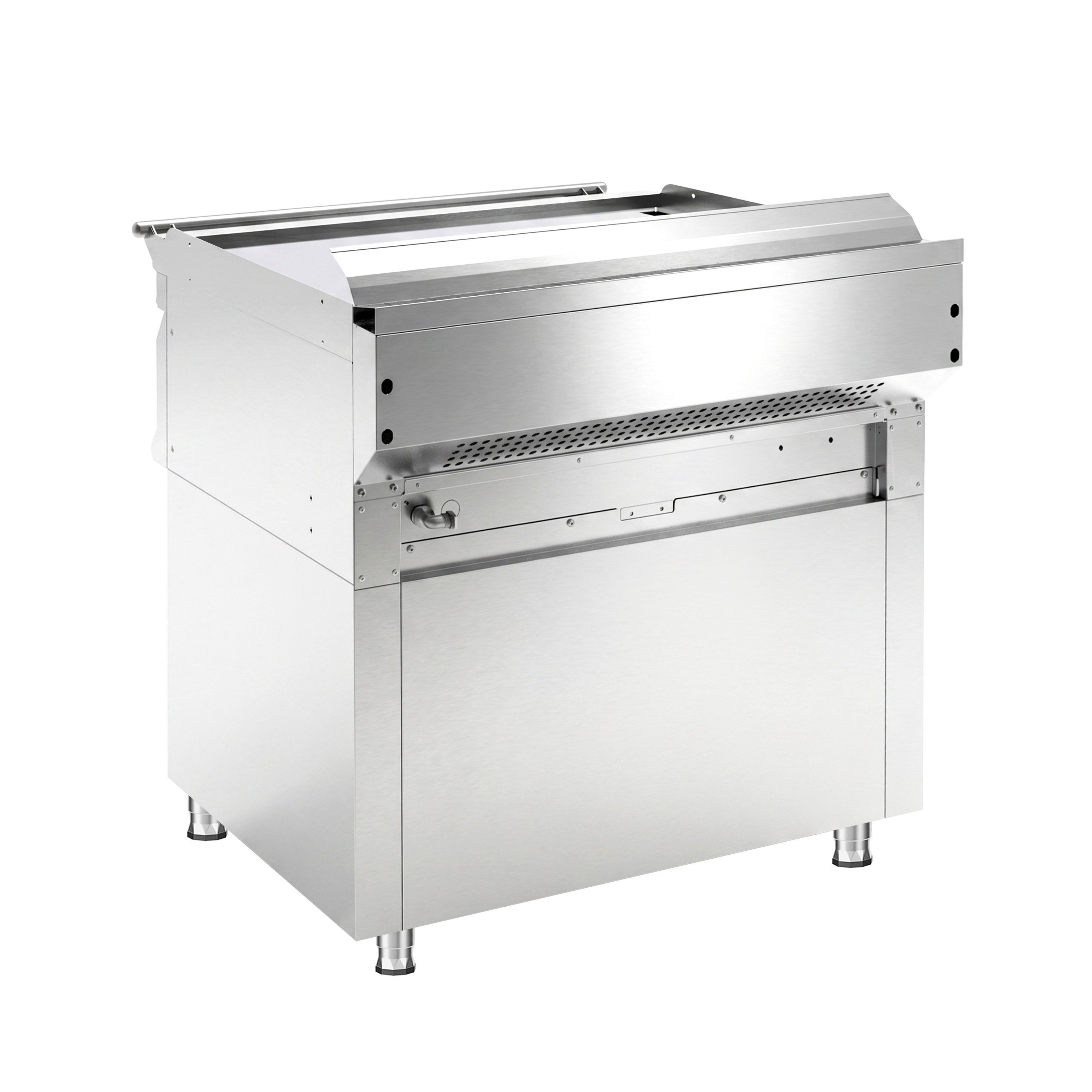 Plaque de cuisson Teppanyaki à gaz - 16 kW - support inclus