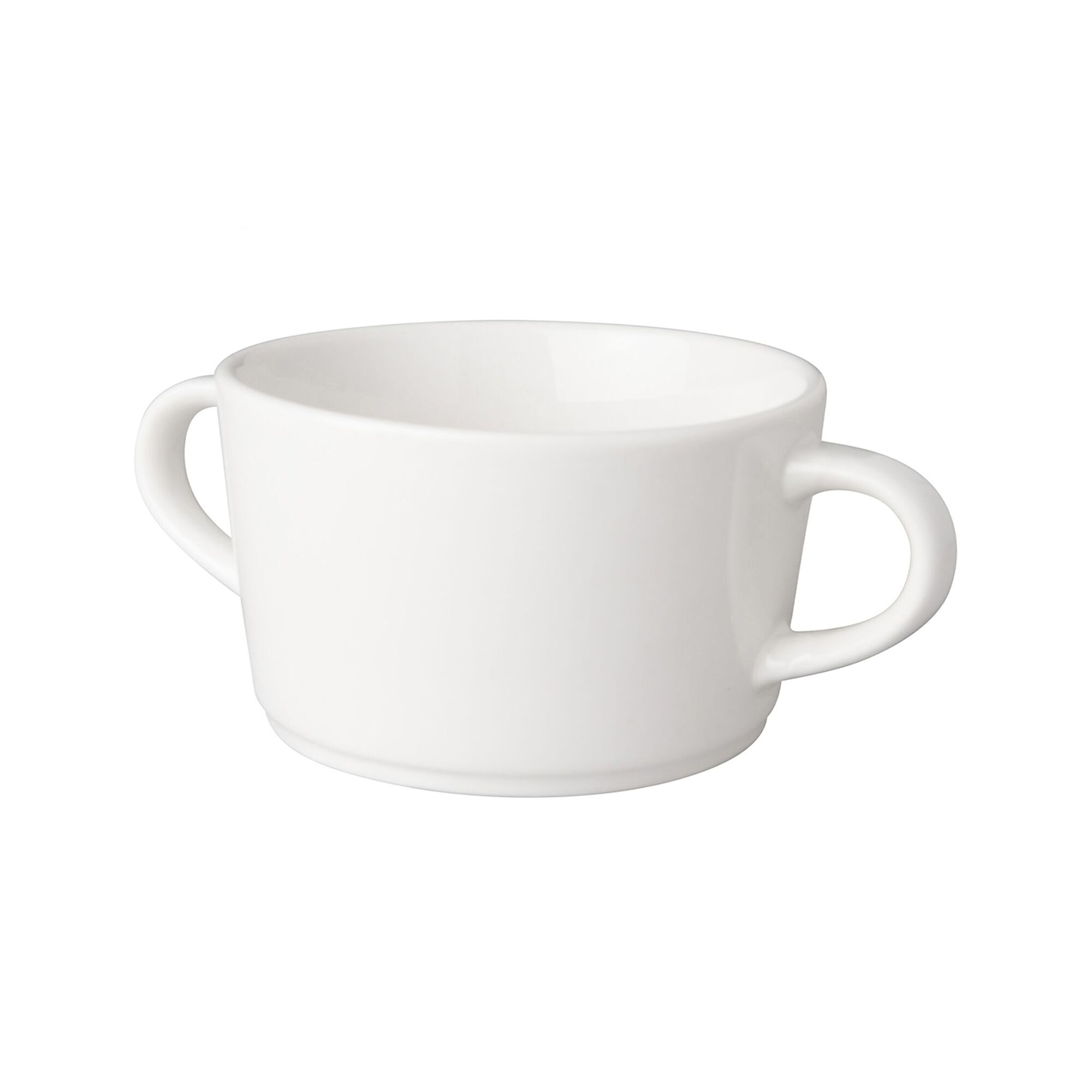 (6 pcs) BUDGETLINE - Bol à soupe - Ø 100mm - 300 ml - Blanc
