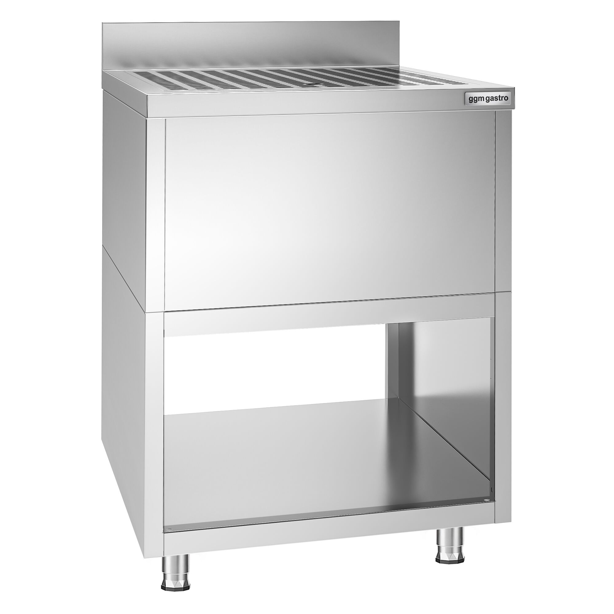 Szafka ociekowa - stal nierdzewna - 600x600mm