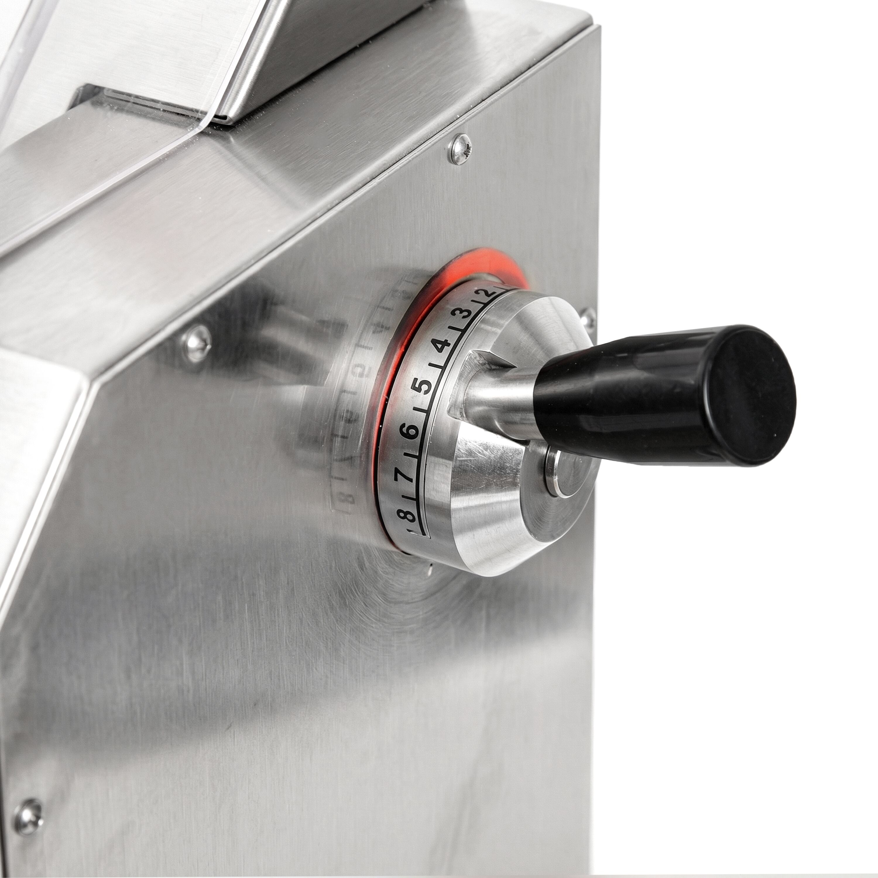 Façonneuse à pizza - pour Ø420mm - Épaisseur de pâte 0 à 10mm - 370W - Acier inoxydable
