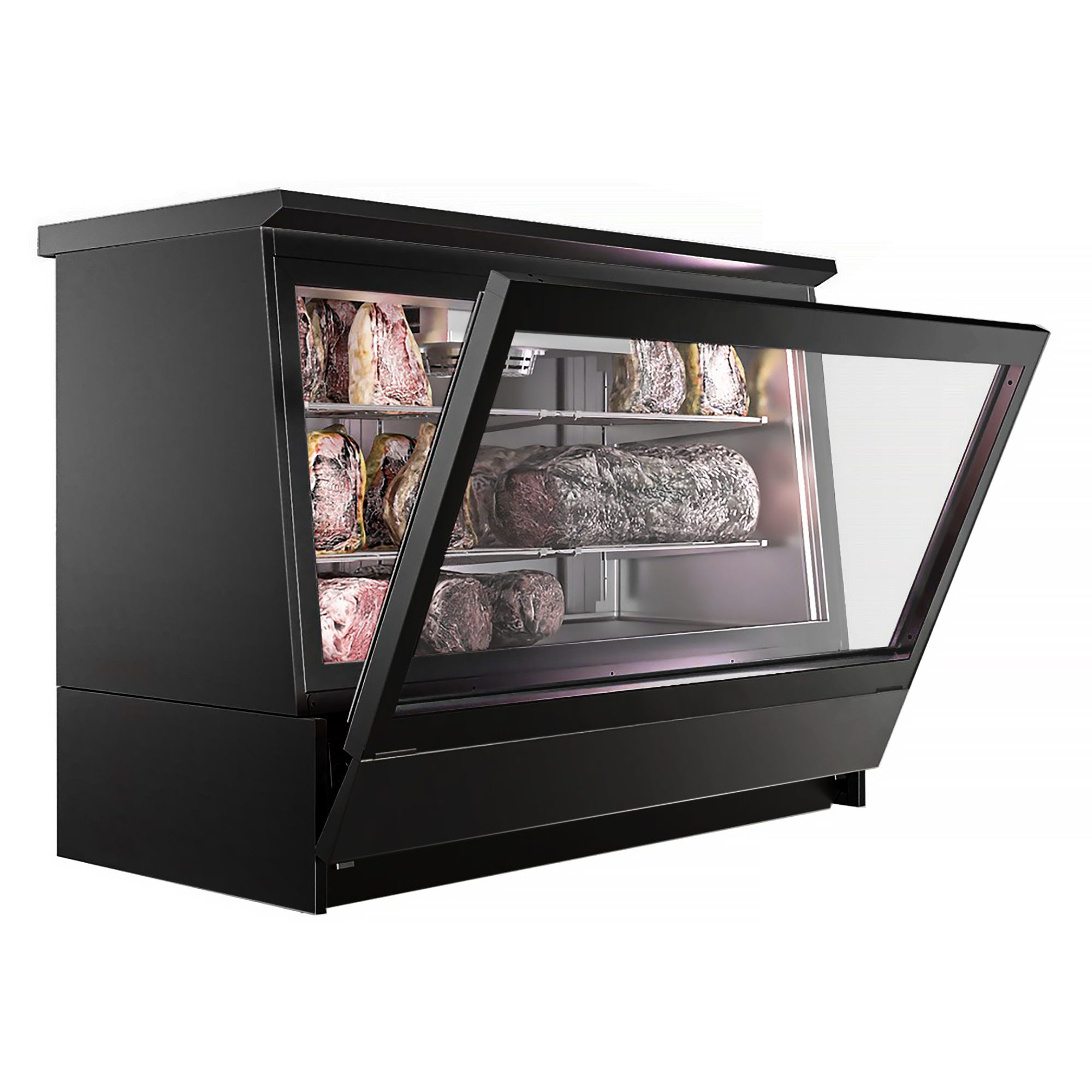Dry Aging Armoire de maturation à viande - 1384x740mm - Noir