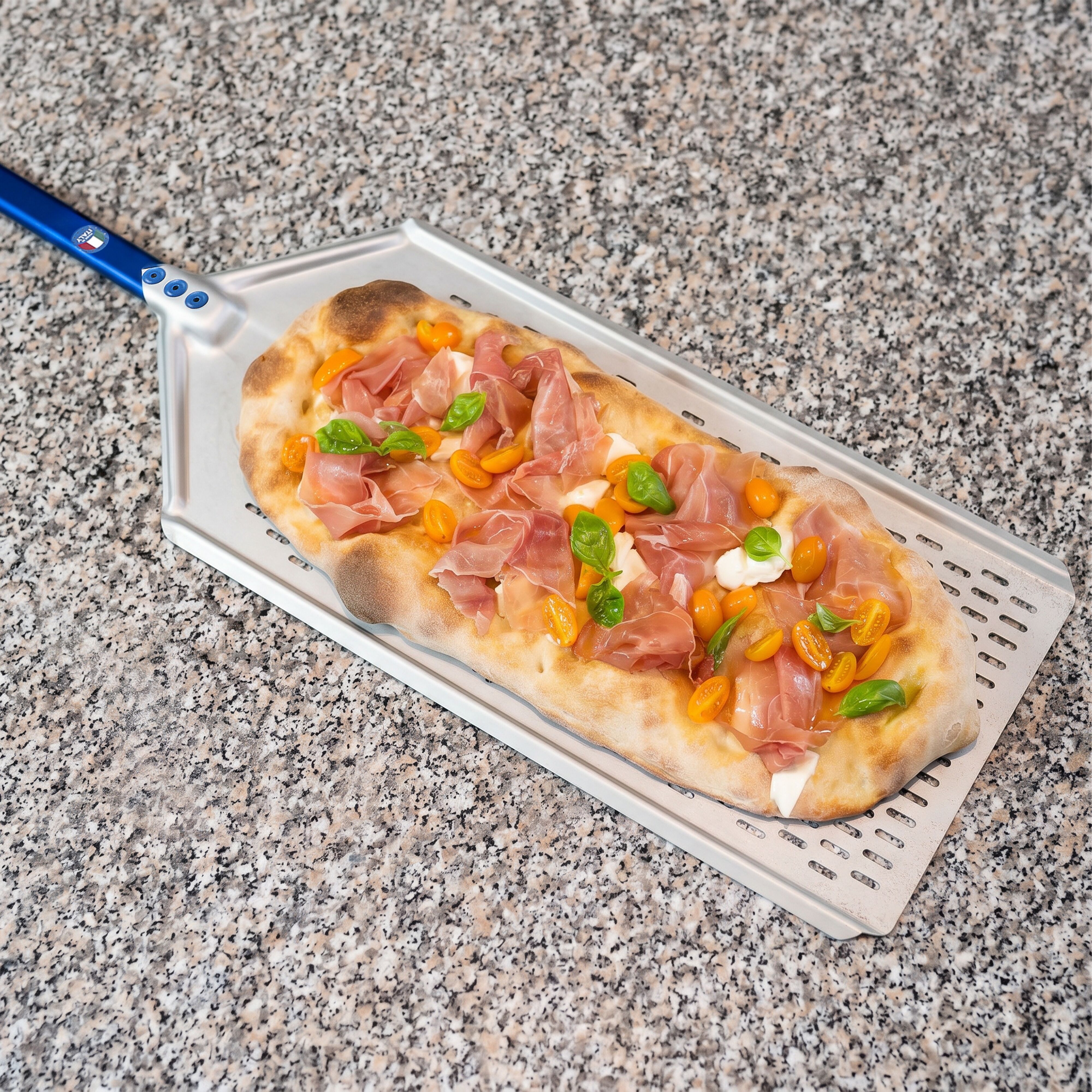 Pizza Peel - AZZURRA - Aluminium - 600x400mm - perforated