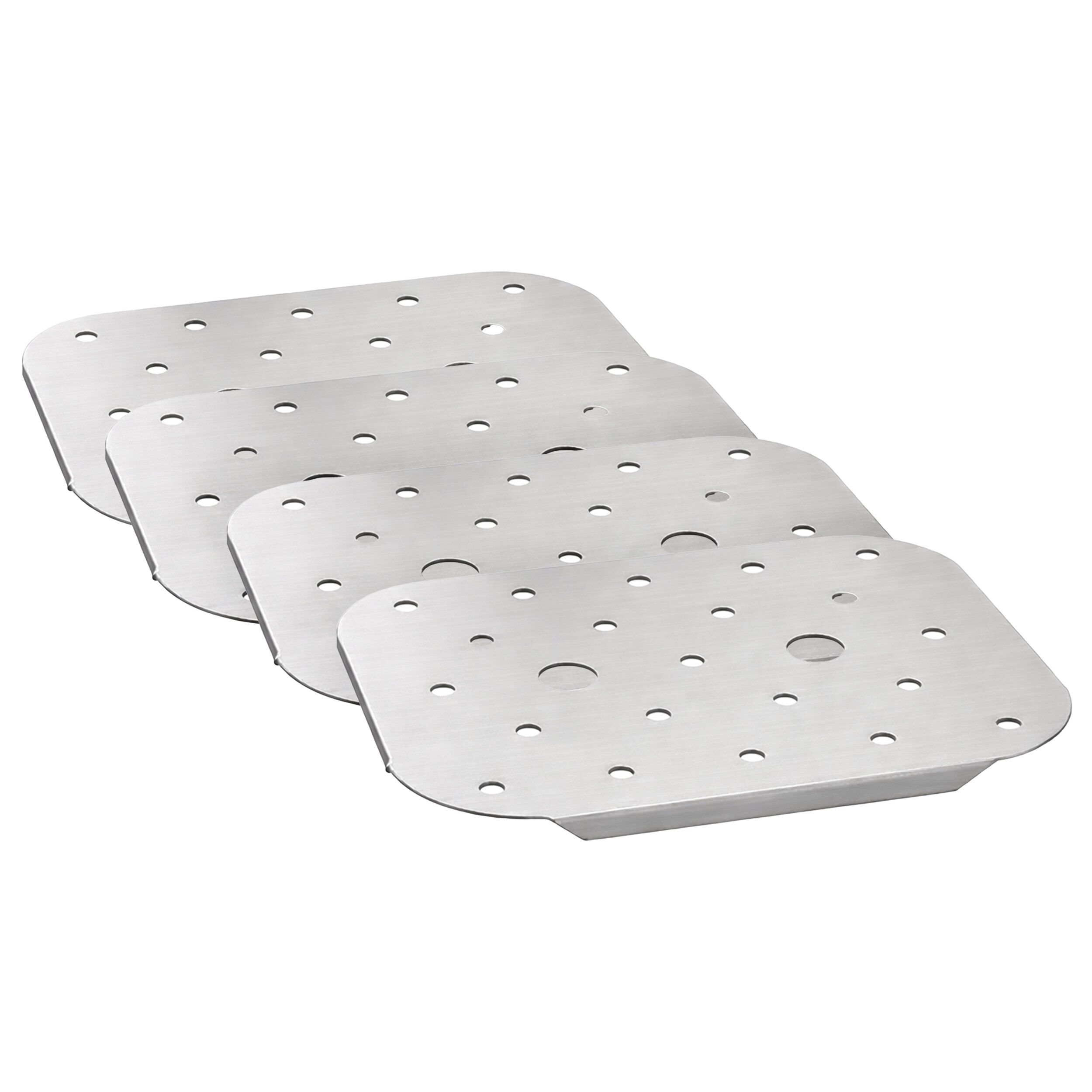 (4 pcs)  Égouttoir GN 1/1 en Acier Inoxydable