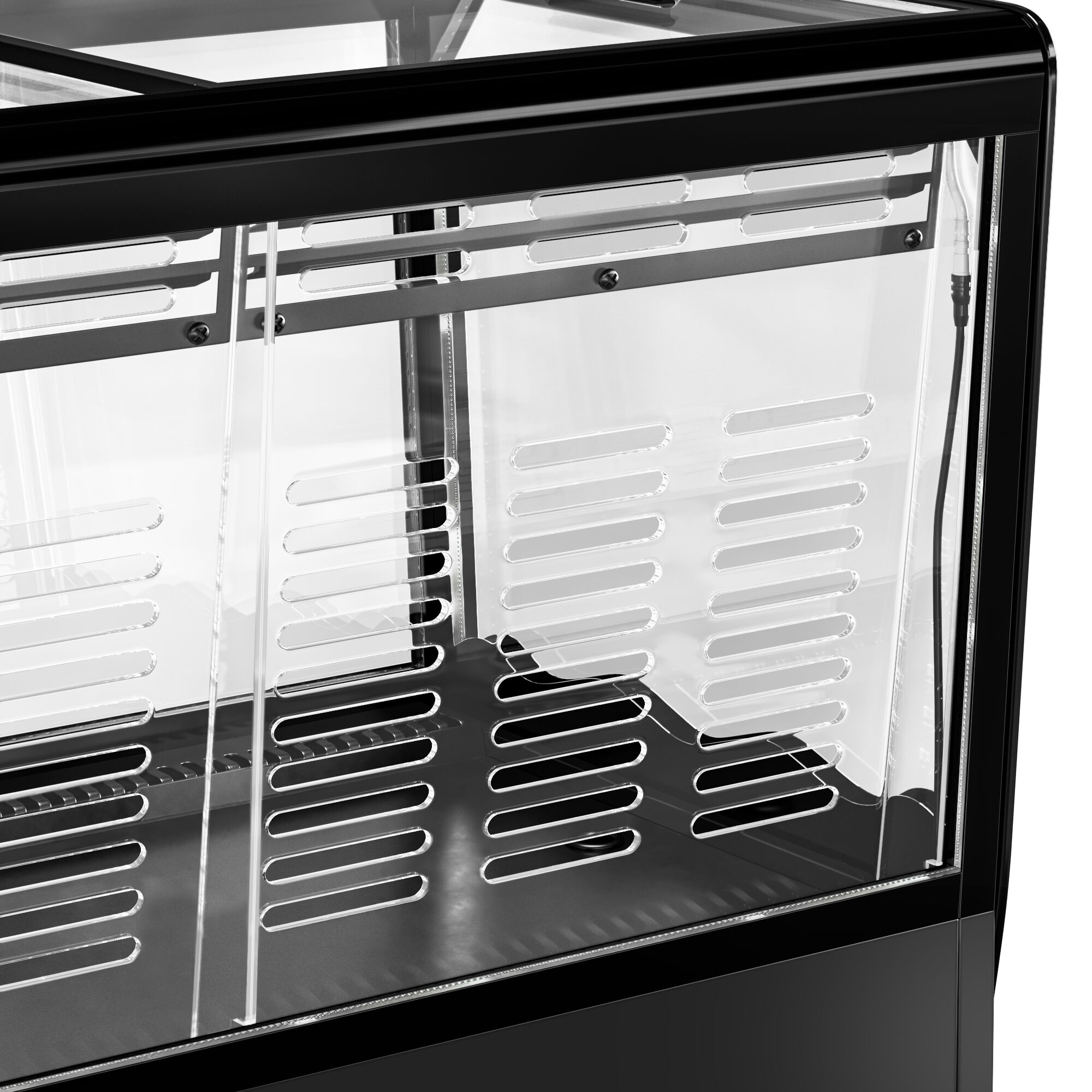 Chladicí ostrov na nápoje - 730x450 mm - 69 l - Se 2 posuvnými skleněnými víky - Pro CZ