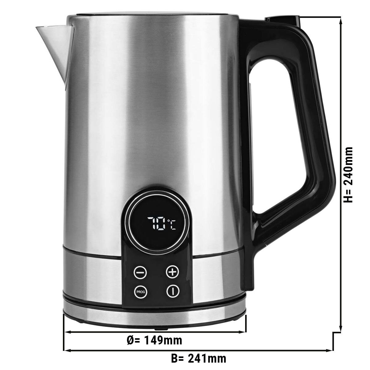 BEEM | TEA-SWITCH Commercial Kettle - Dispensing Tap – 1.7 L – 2200 W – 40–100°C