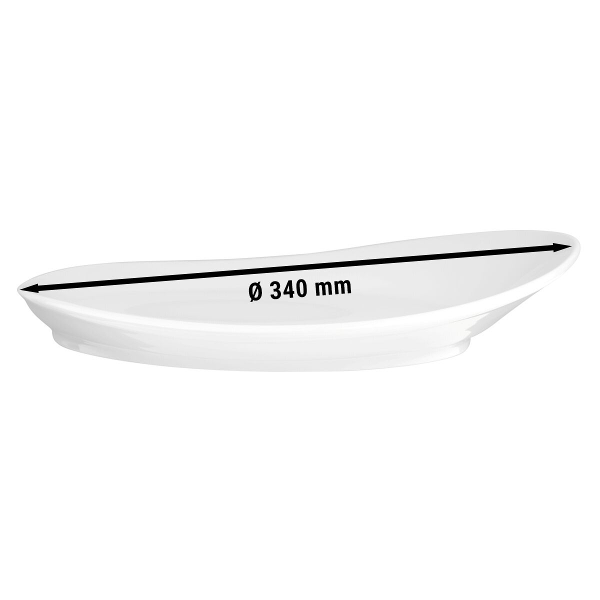 (2 stuks) SELTMANN WEIDEN | Gourmetbord - plat - Ø 340mm