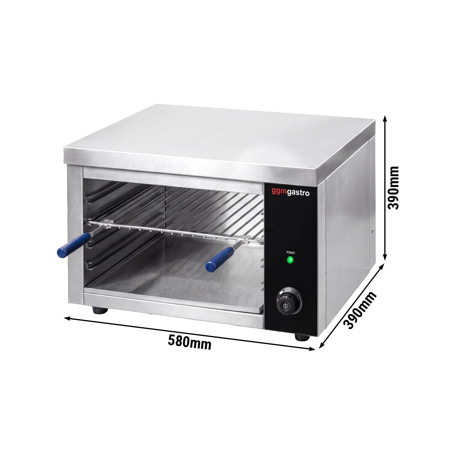 Four à pita électrique / salamandre COMPACT – 2,2 kW – 220 volts