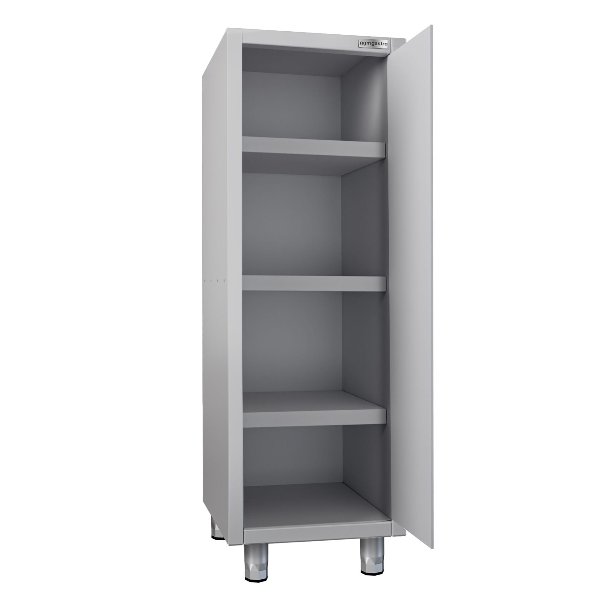 Armoire haute en inox ECO - 600x700mm - 1 porte battante - Hauteur: 1800mm